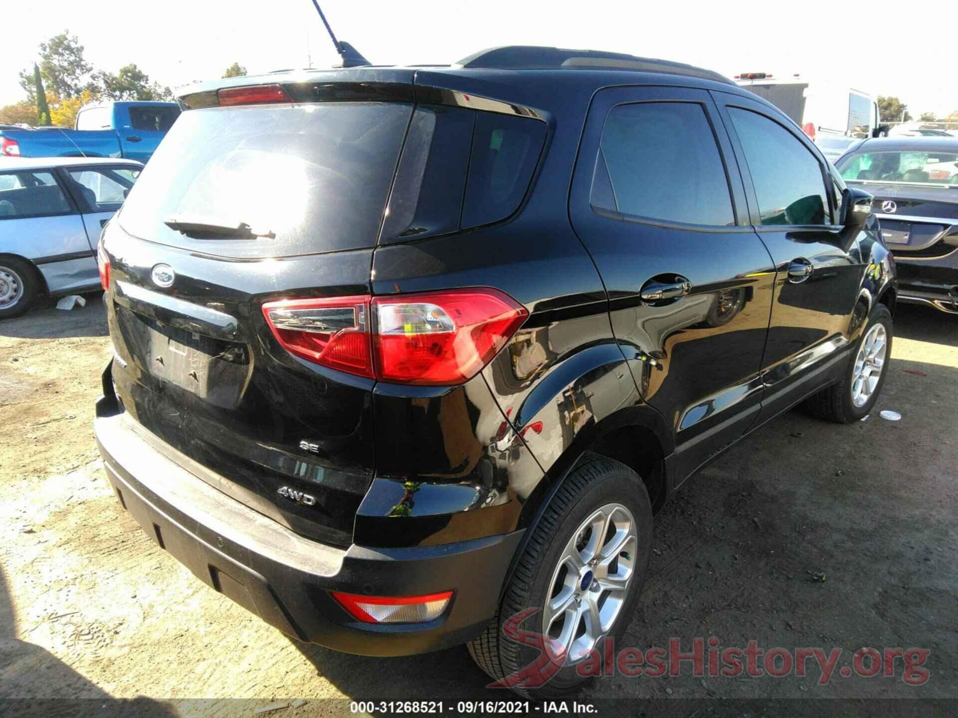 MAJ6S3GL6LC339232 2020 FORD ECOSPORT