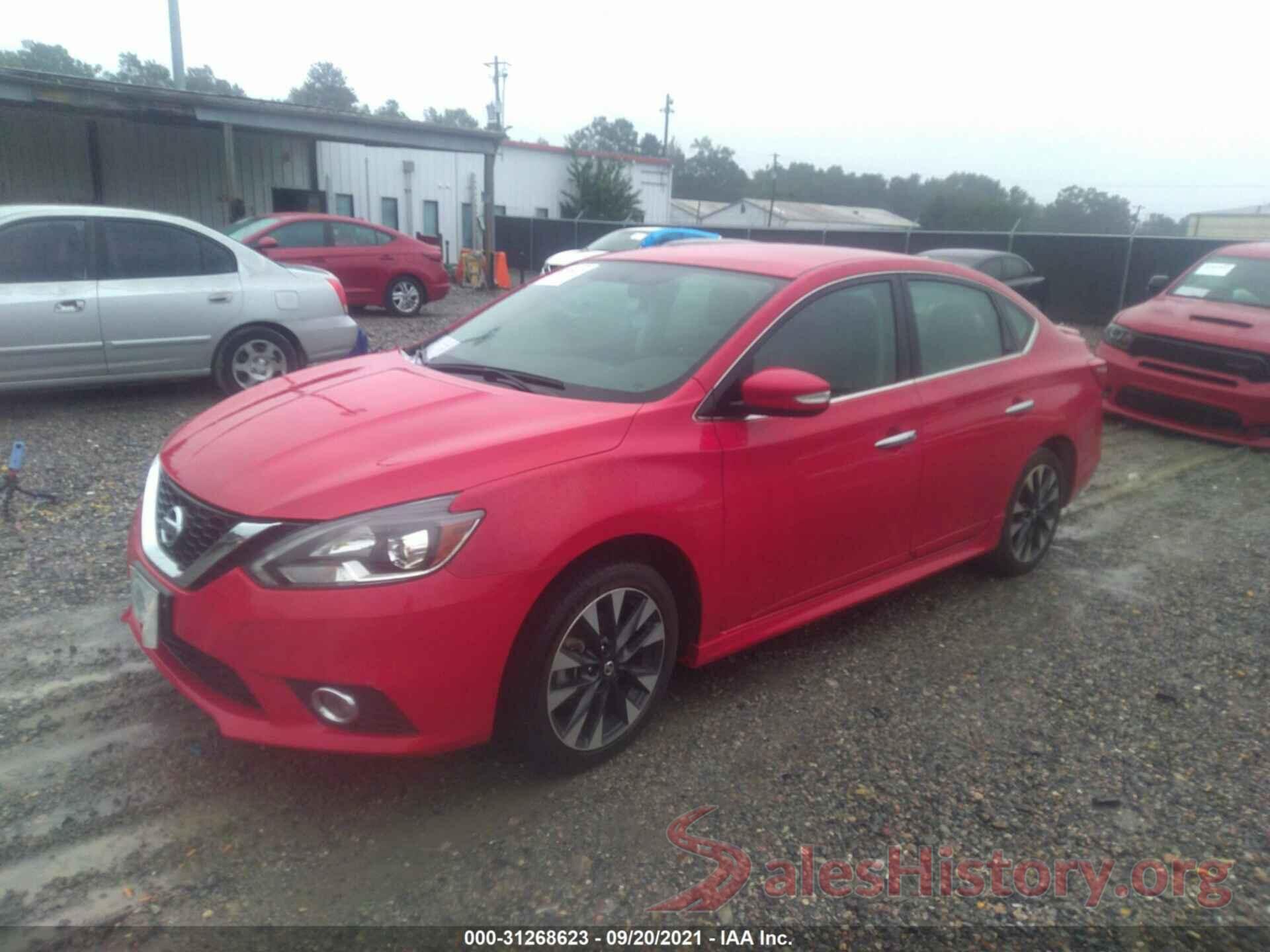 3N1AB7APXHY219040 2017 NISSAN SENTRA