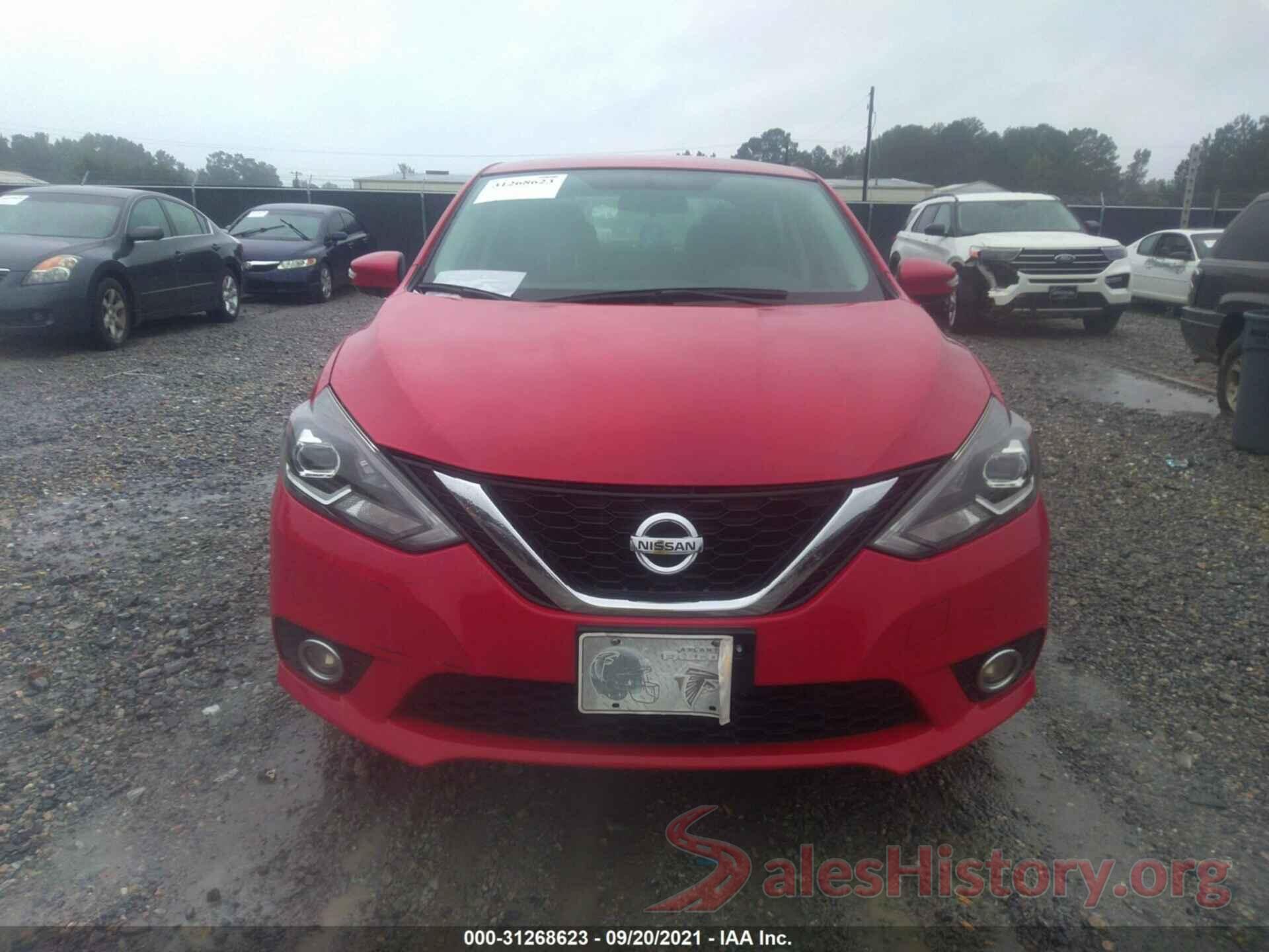 3N1AB7APXHY219040 2017 NISSAN SENTRA