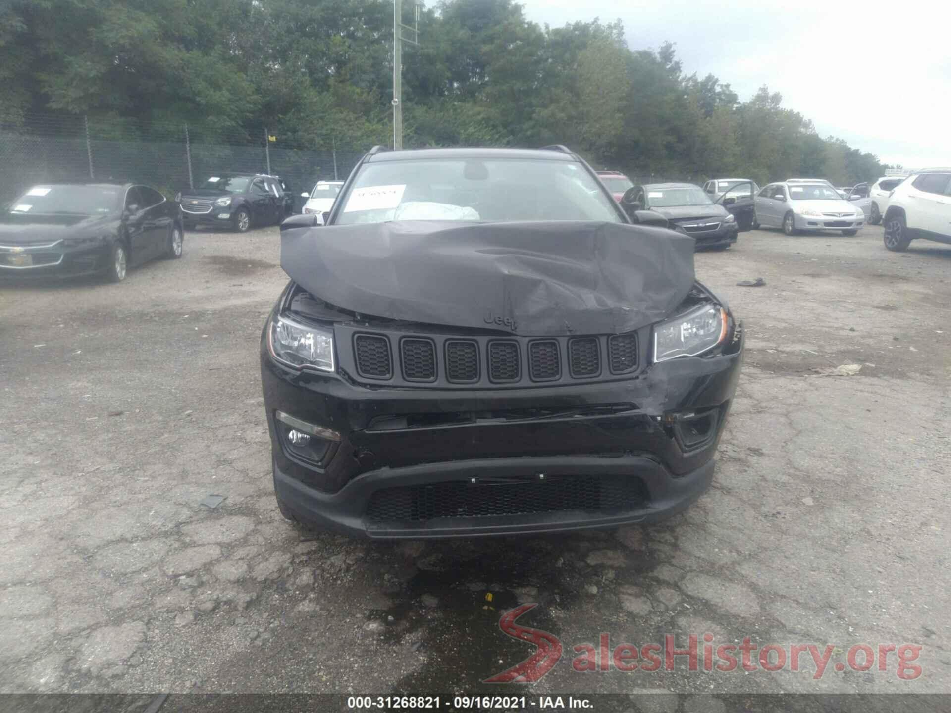 3C4NJDBB2MT513672 2021 JEEP COMPASS