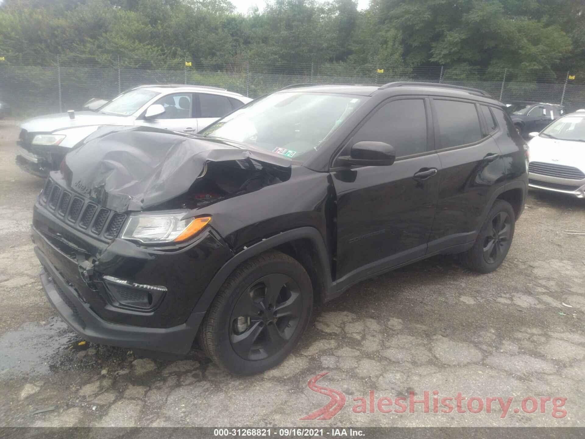 3C4NJDBB2MT513672 2021 JEEP COMPASS