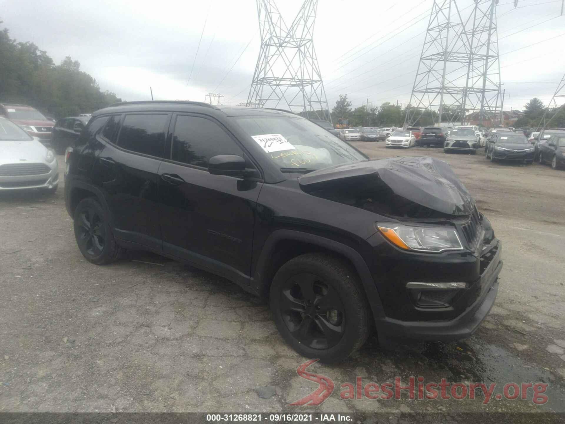 3C4NJDBB2MT513672 2021 JEEP COMPASS