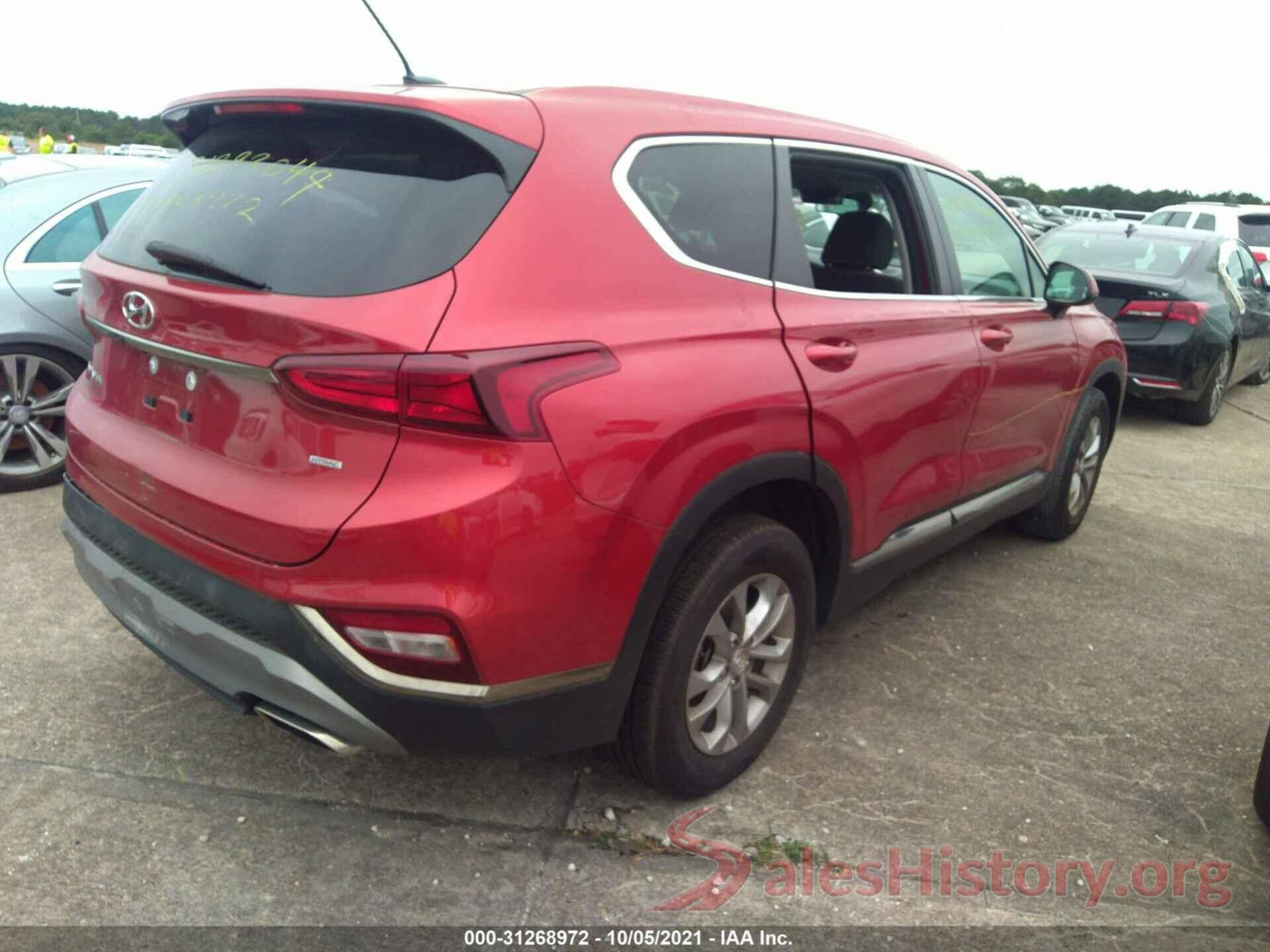 5NMS2CAD7KH087100 2019 HYUNDAI SANTA FE