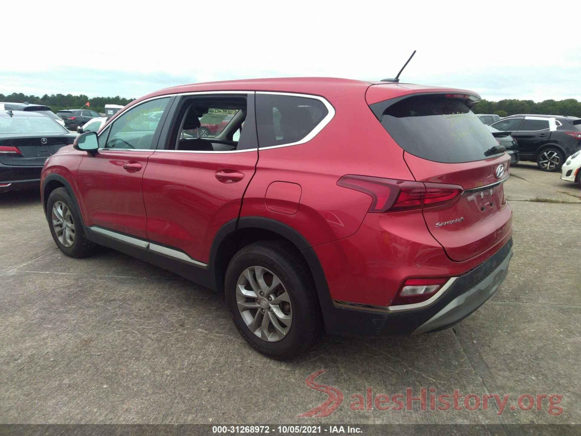 5NMS2CAD7KH087100 2019 HYUNDAI SANTA FE