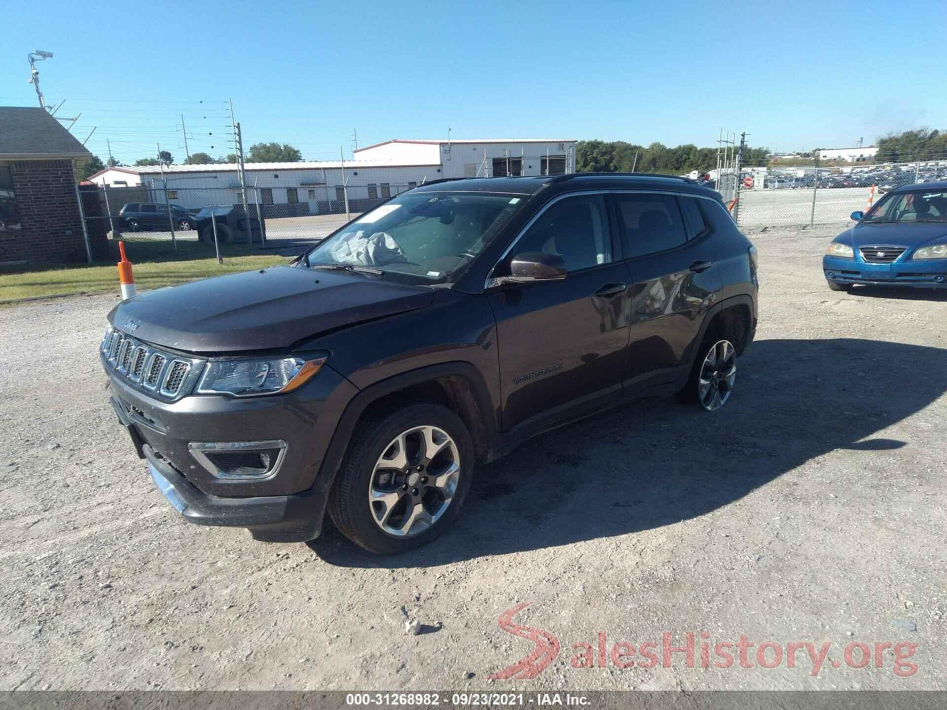 3C4NJDCB7LT126838 2020 JEEP COMPASS