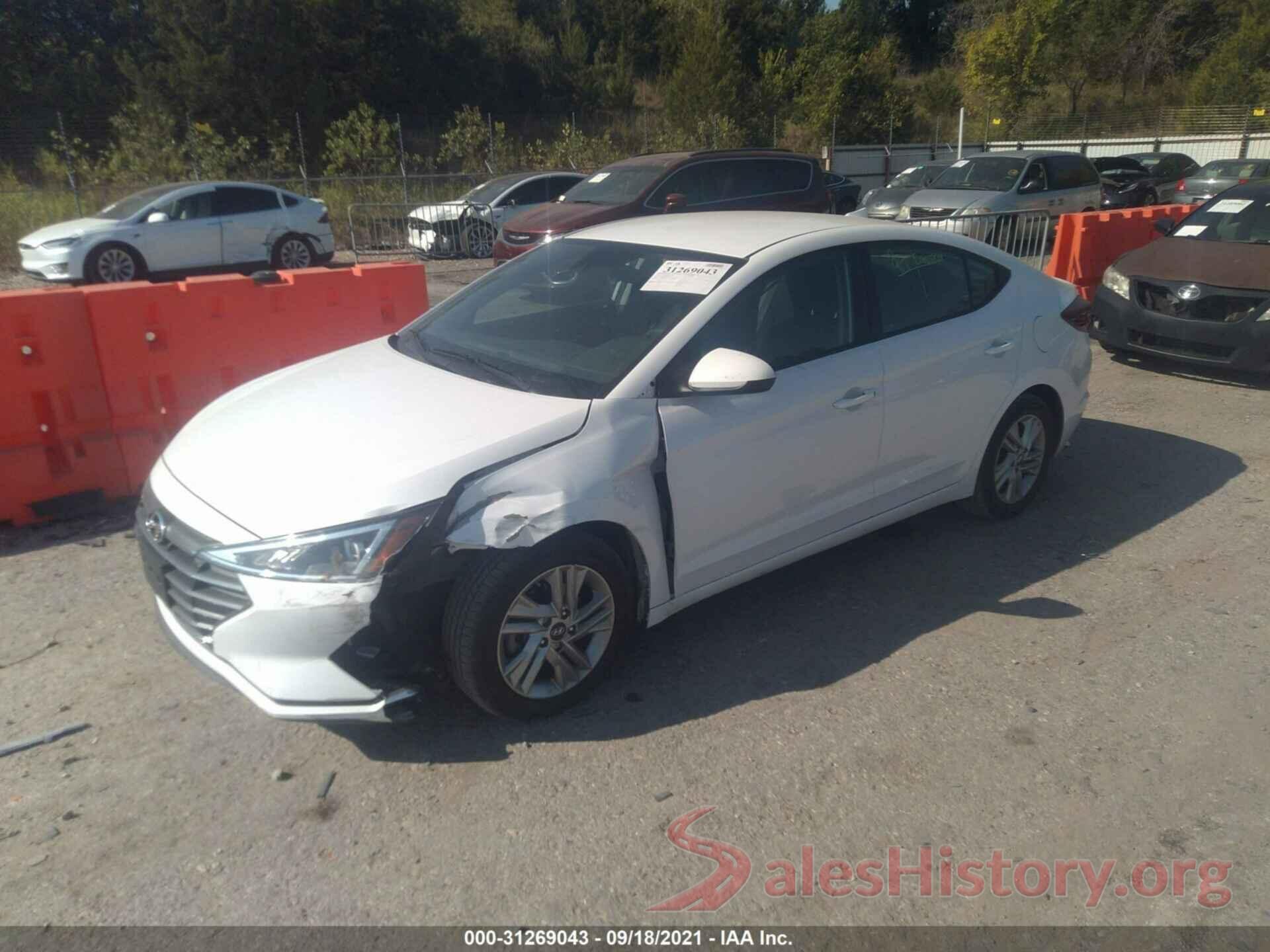 5NPD84LF5LH575011 2020 HYUNDAI ELANTRA