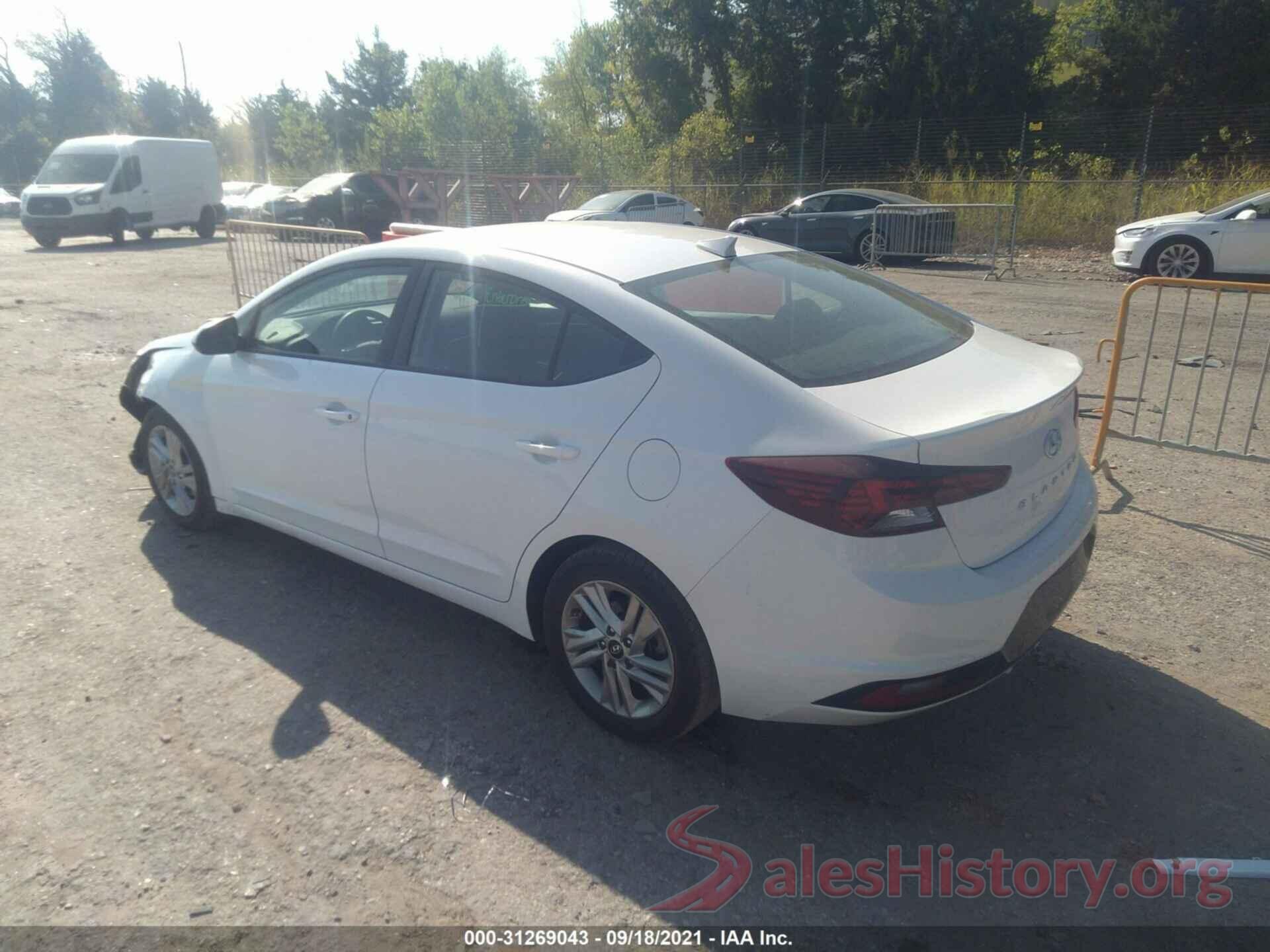 5NPD84LF5LH575011 2020 HYUNDAI ELANTRA