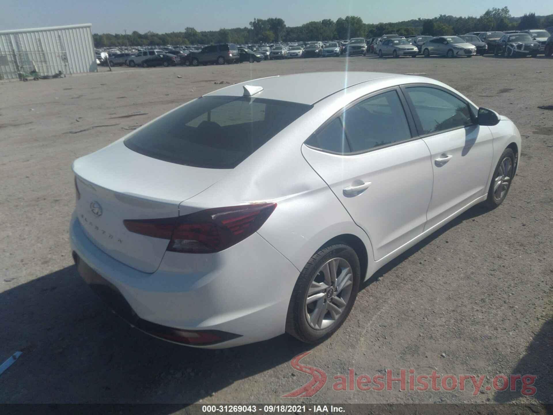 5NPD84LF5LH575011 2020 HYUNDAI ELANTRA