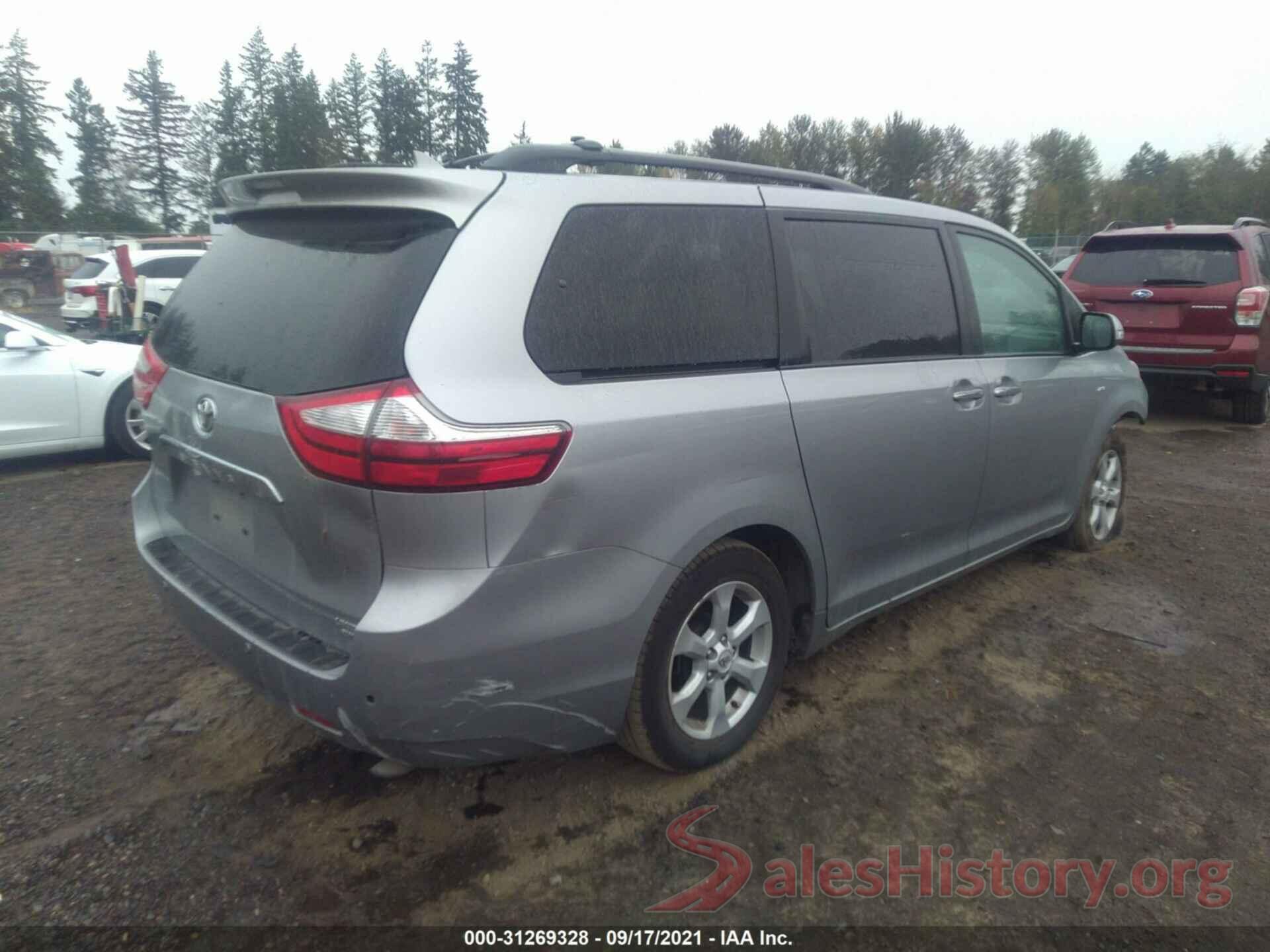 5TDDZ3DC0HS161664 2017 TOYOTA SIENNA