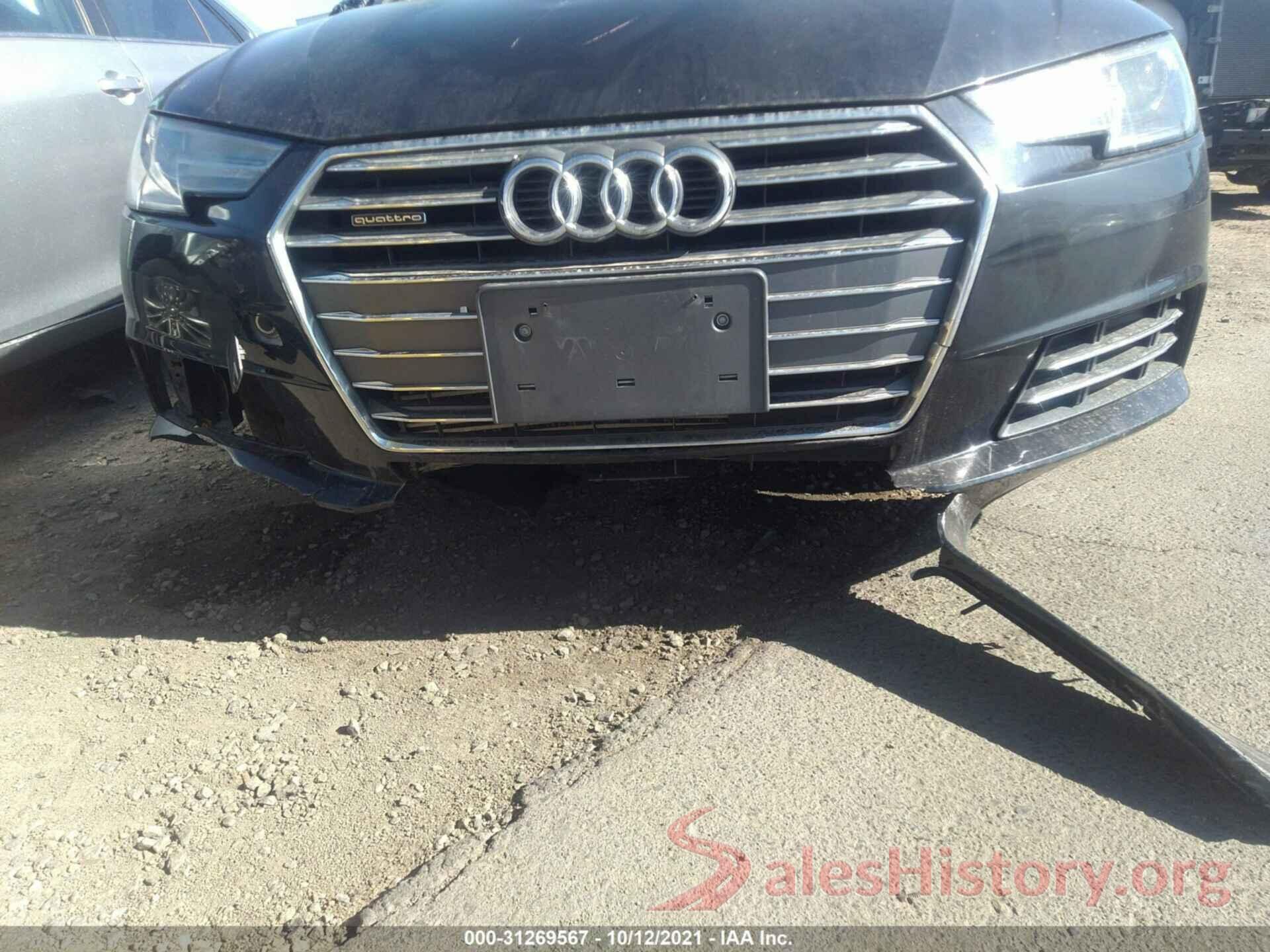 WAUANAF45HN060342 2017 AUDI A4