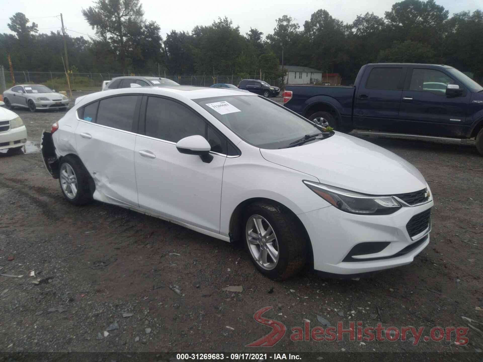 3G1BE6SM6HS542276 2017 CHEVROLET CRUZE