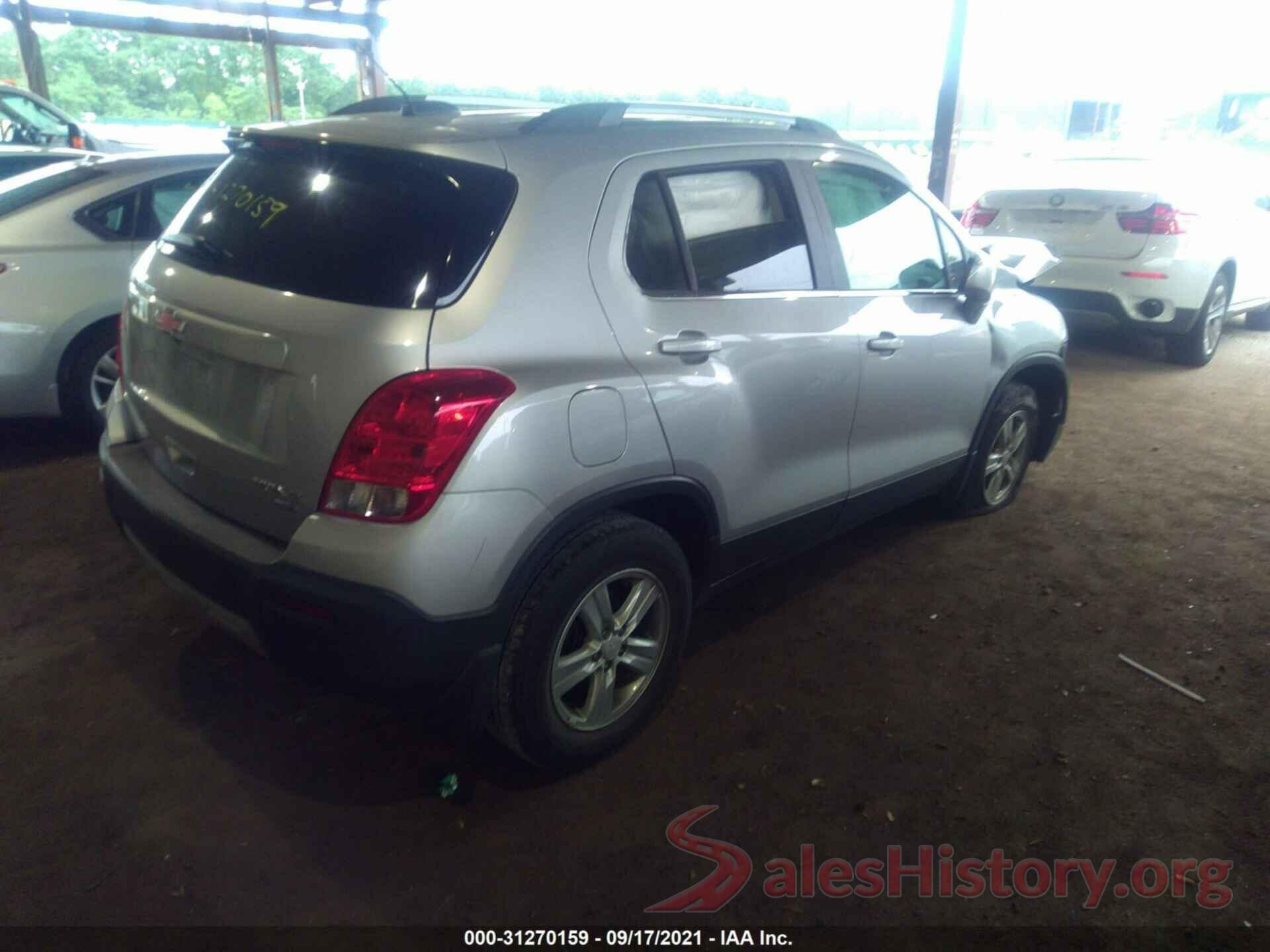 3GNCJPSB3GL260303 2016 CHEVROLET TRAX