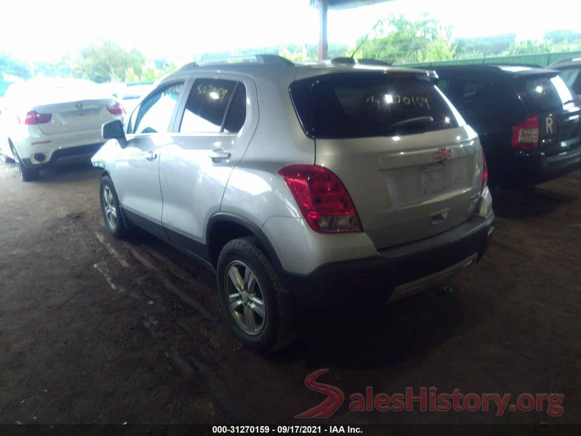 3GNCJPSB3GL260303 2016 CHEVROLET TRAX