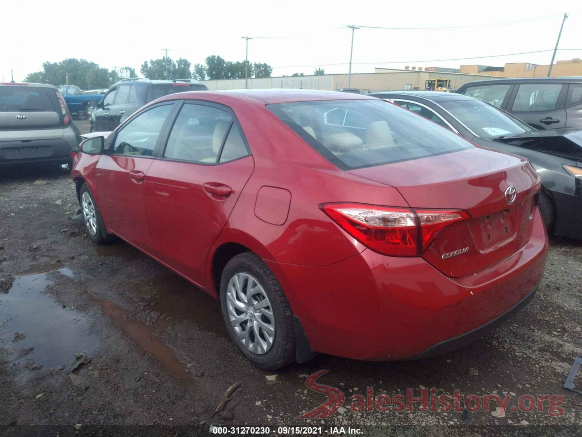 2T1BURHE5JC992533 2018 TOYOTA COROLLA