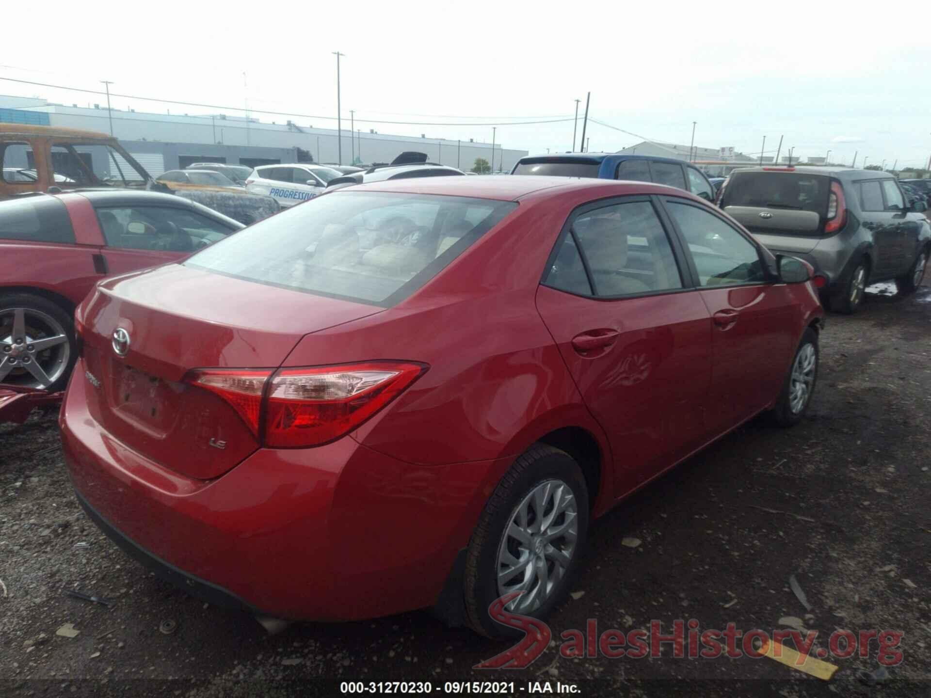 2T1BURHE5JC992533 2018 TOYOTA COROLLA