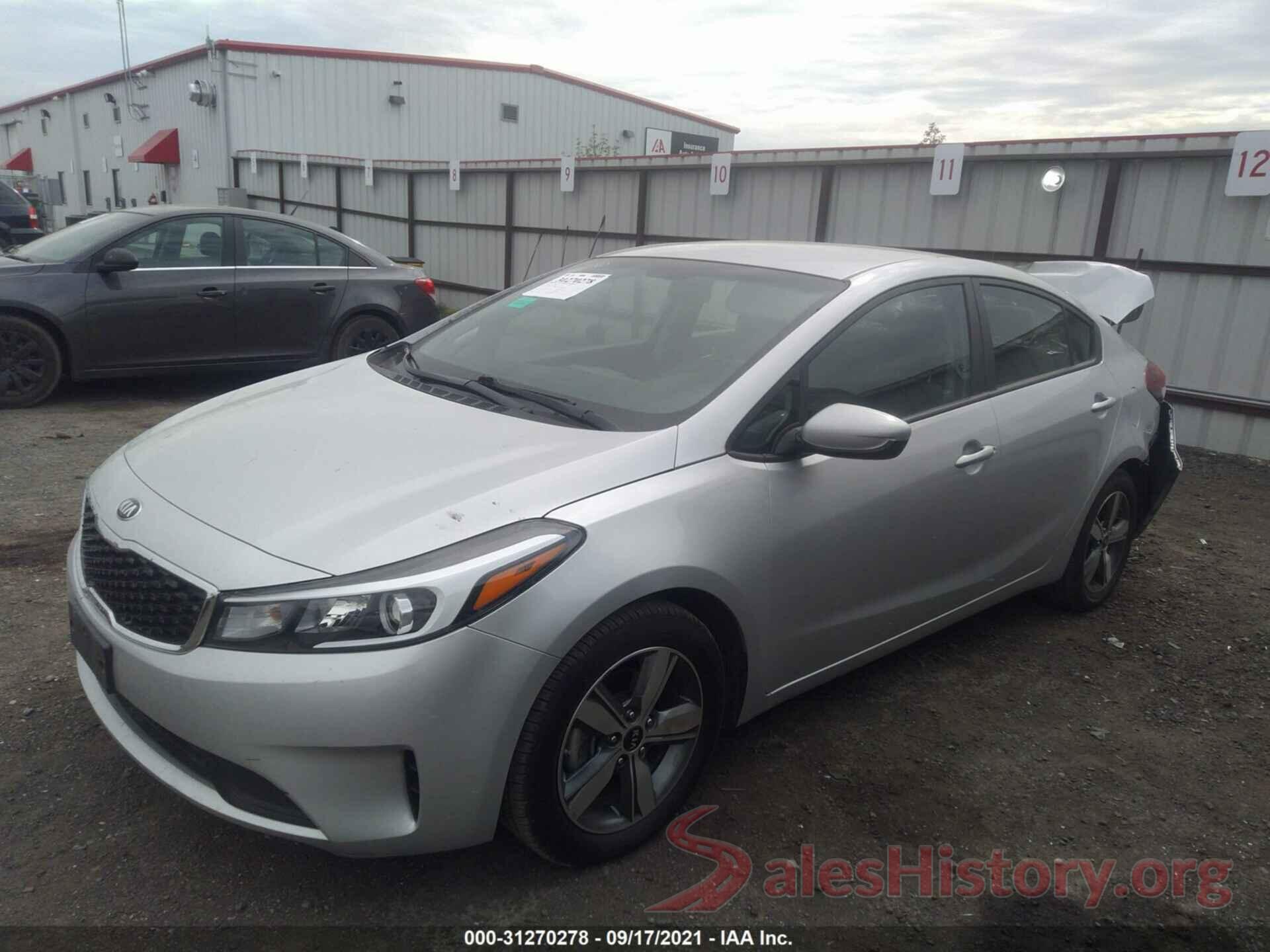 3KPFL4A72JE170745 2018 KIA FORTE