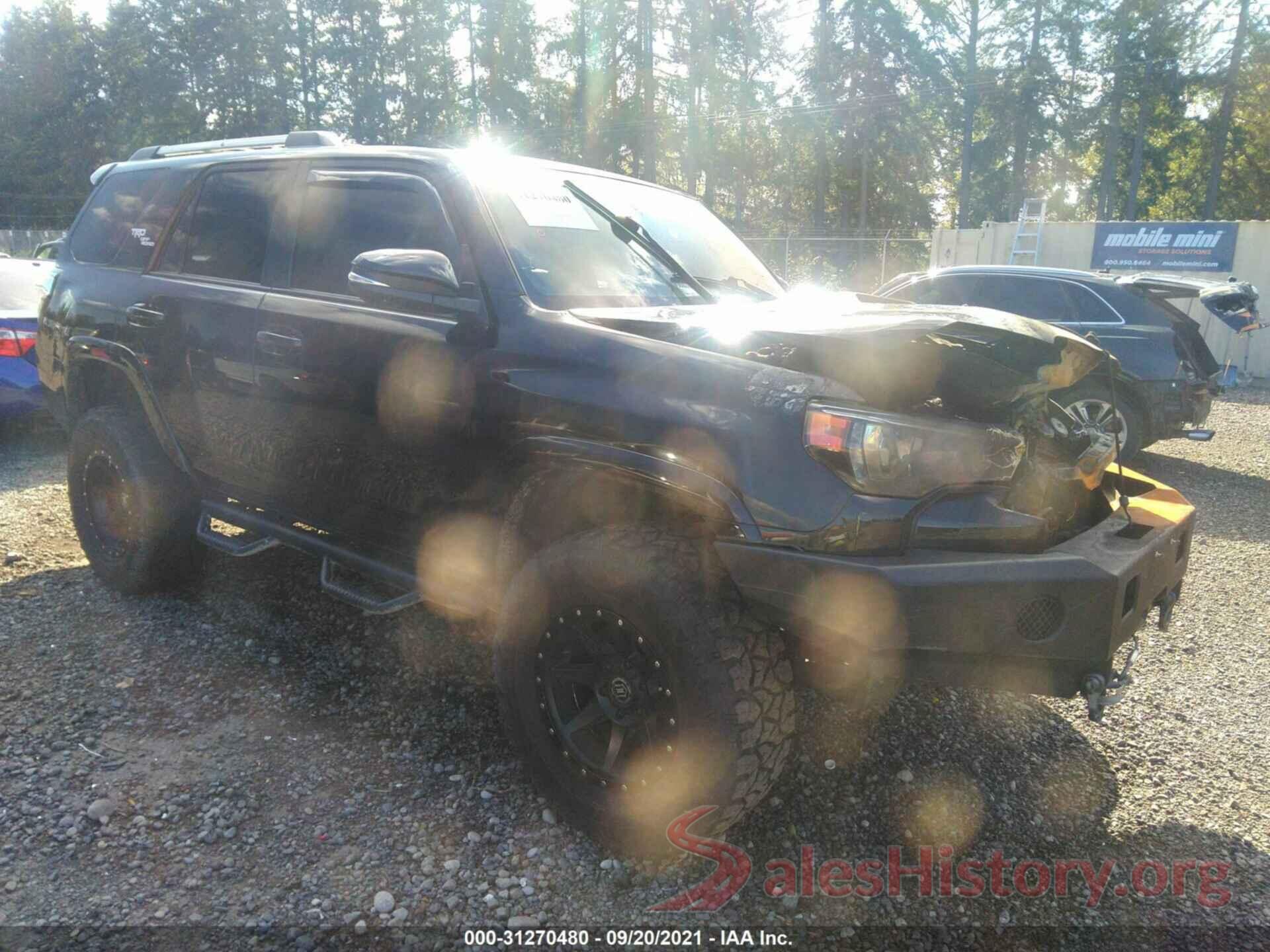 JTEBU5JRXJ5606798 2018 TOYOTA 4RUNNER