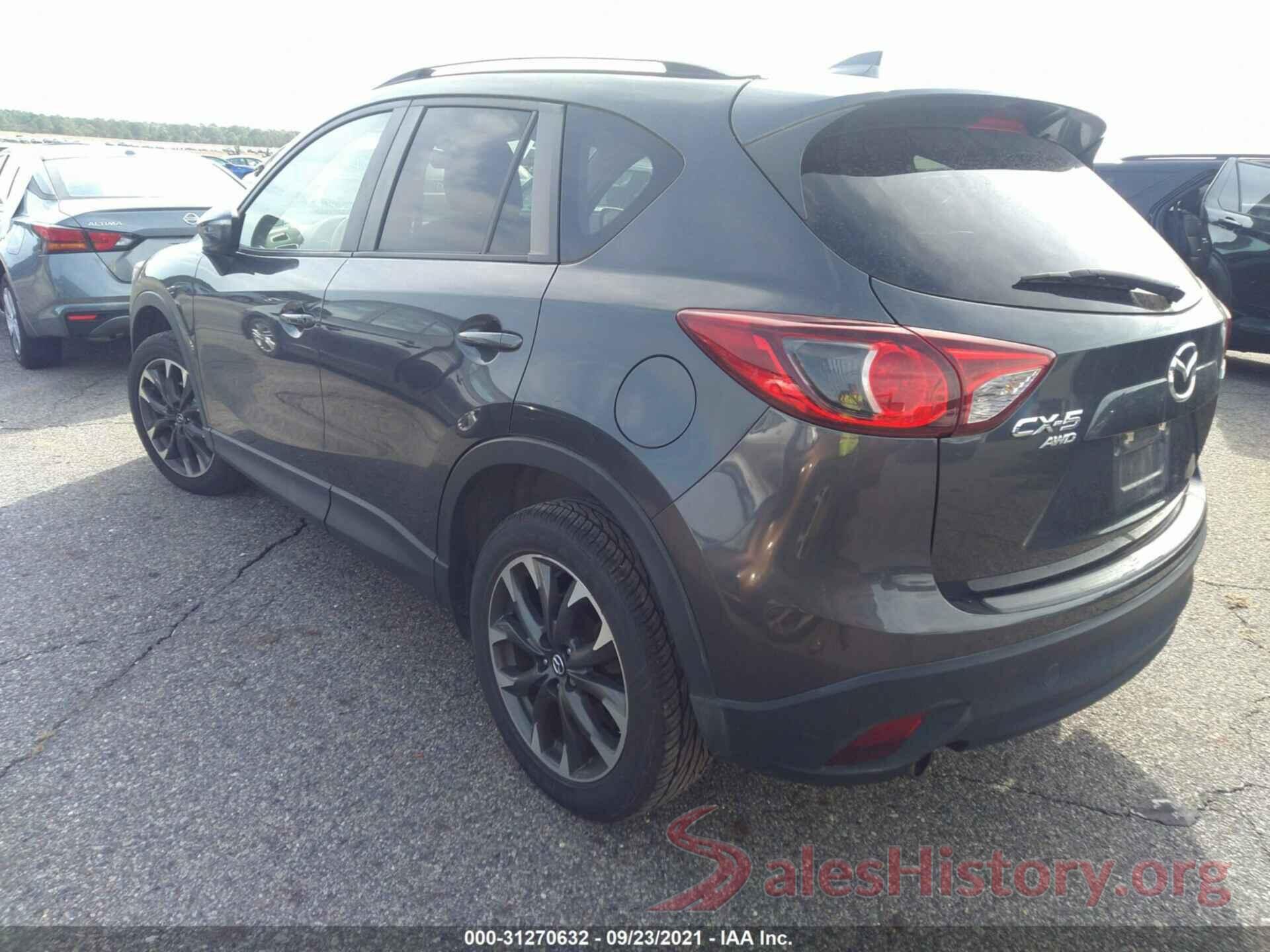 JM3KE4DY4G0796657 2016 MAZDA CX-5