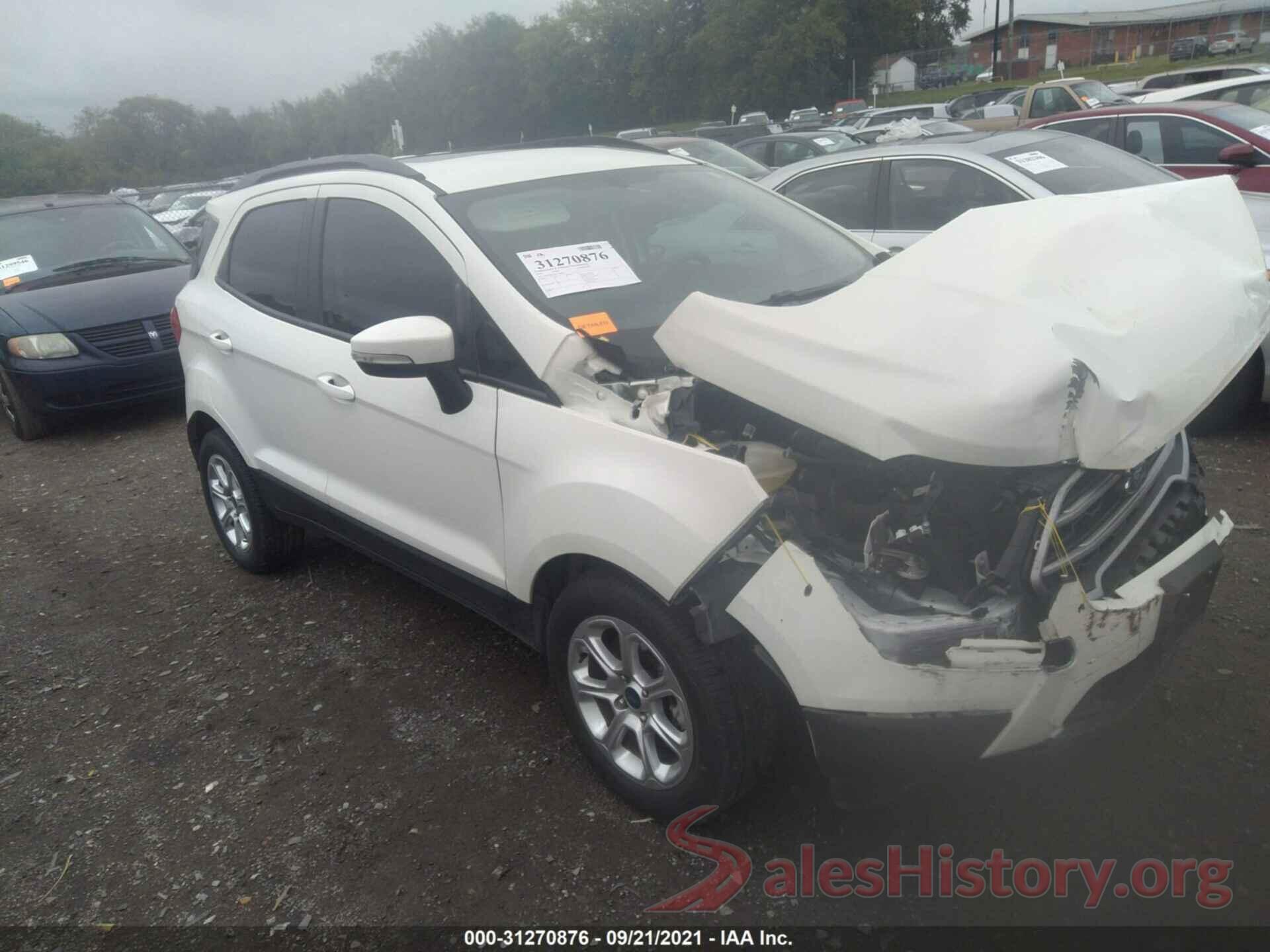 MAJ3S2GE6KC303926 2019 FORD ECOSPORT