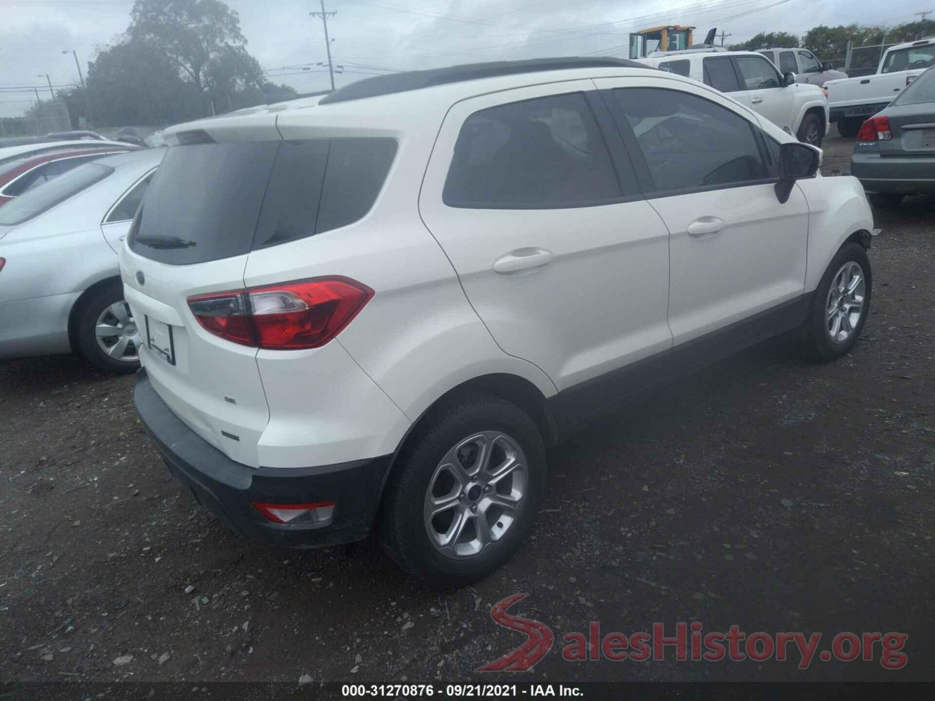 MAJ3S2GE6KC303926 2019 FORD ECOSPORT