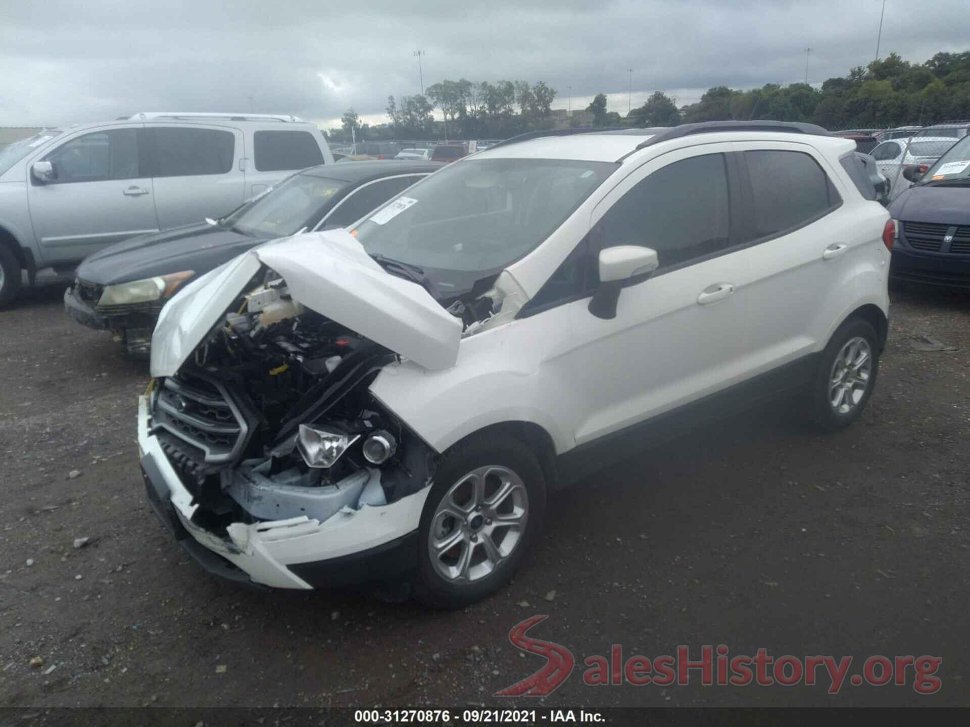 MAJ3S2GE6KC303926 2019 FORD ECOSPORT