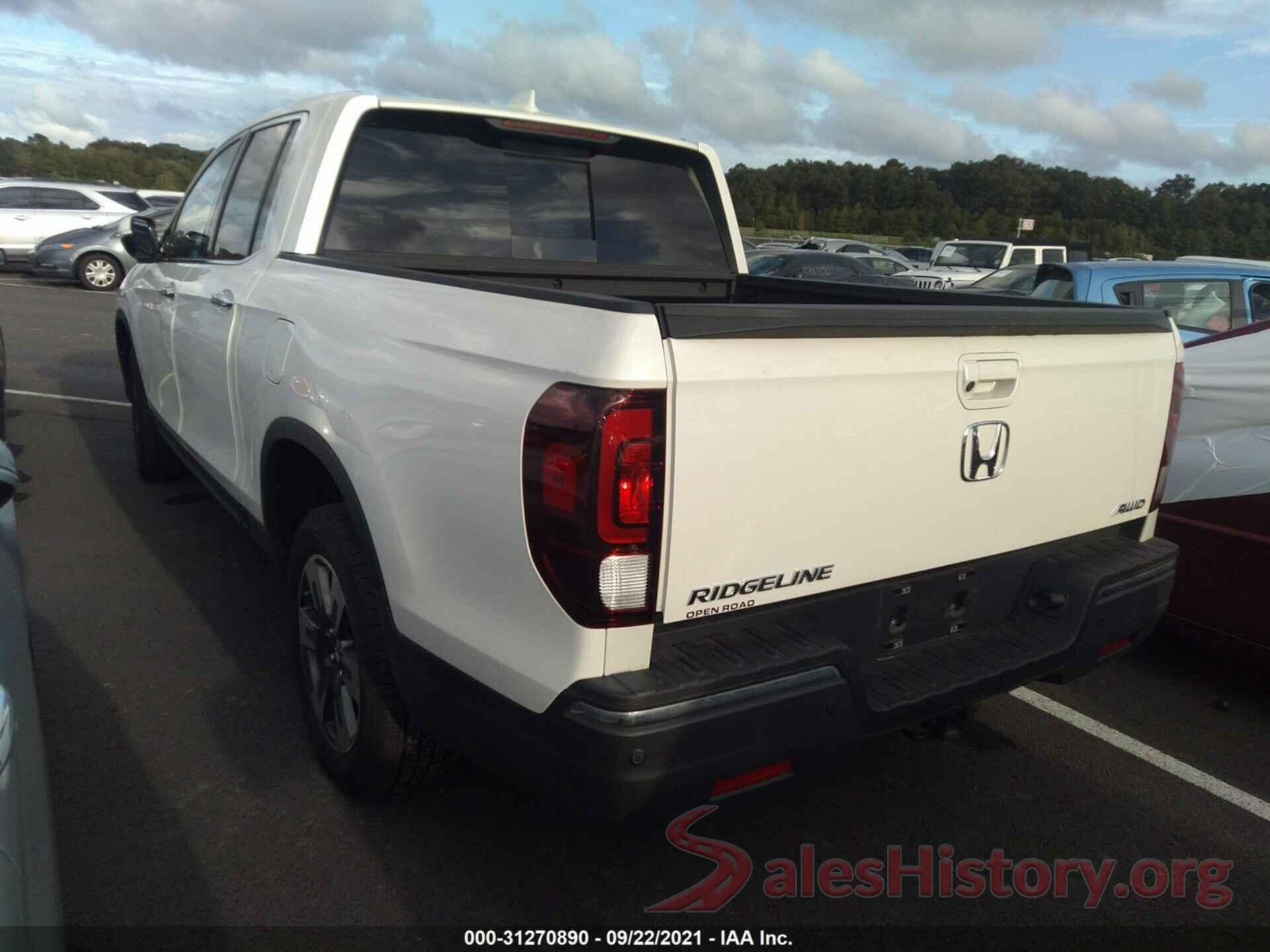 5FPYK3F74KB033789 2019 HONDA RIDGELINE