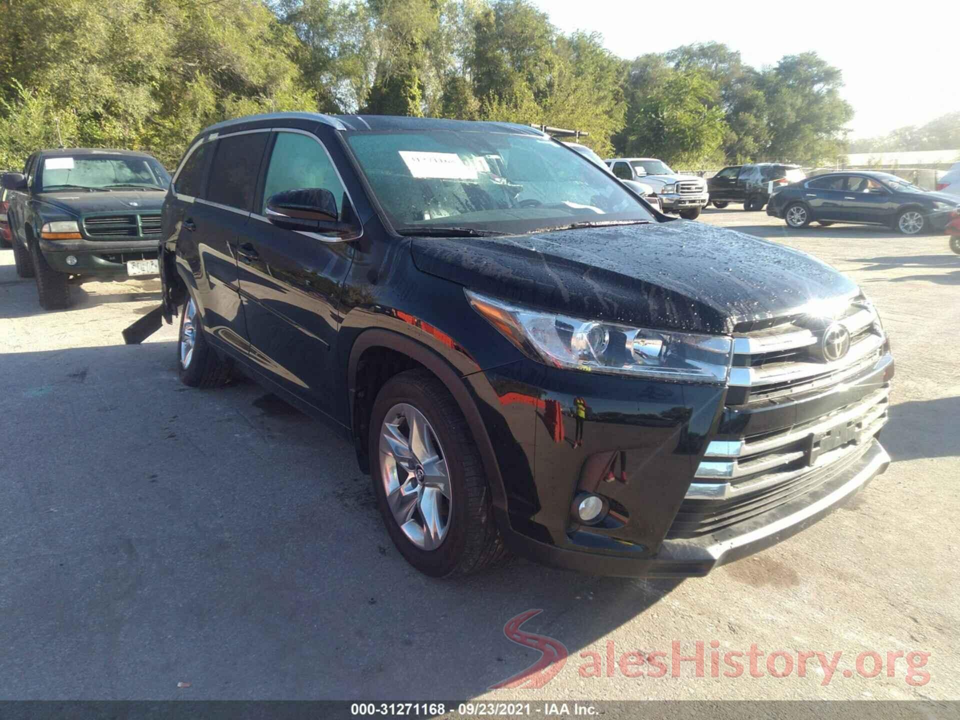 5TDDZRFH5JS801871 2018 TOYOTA HIGHLANDER