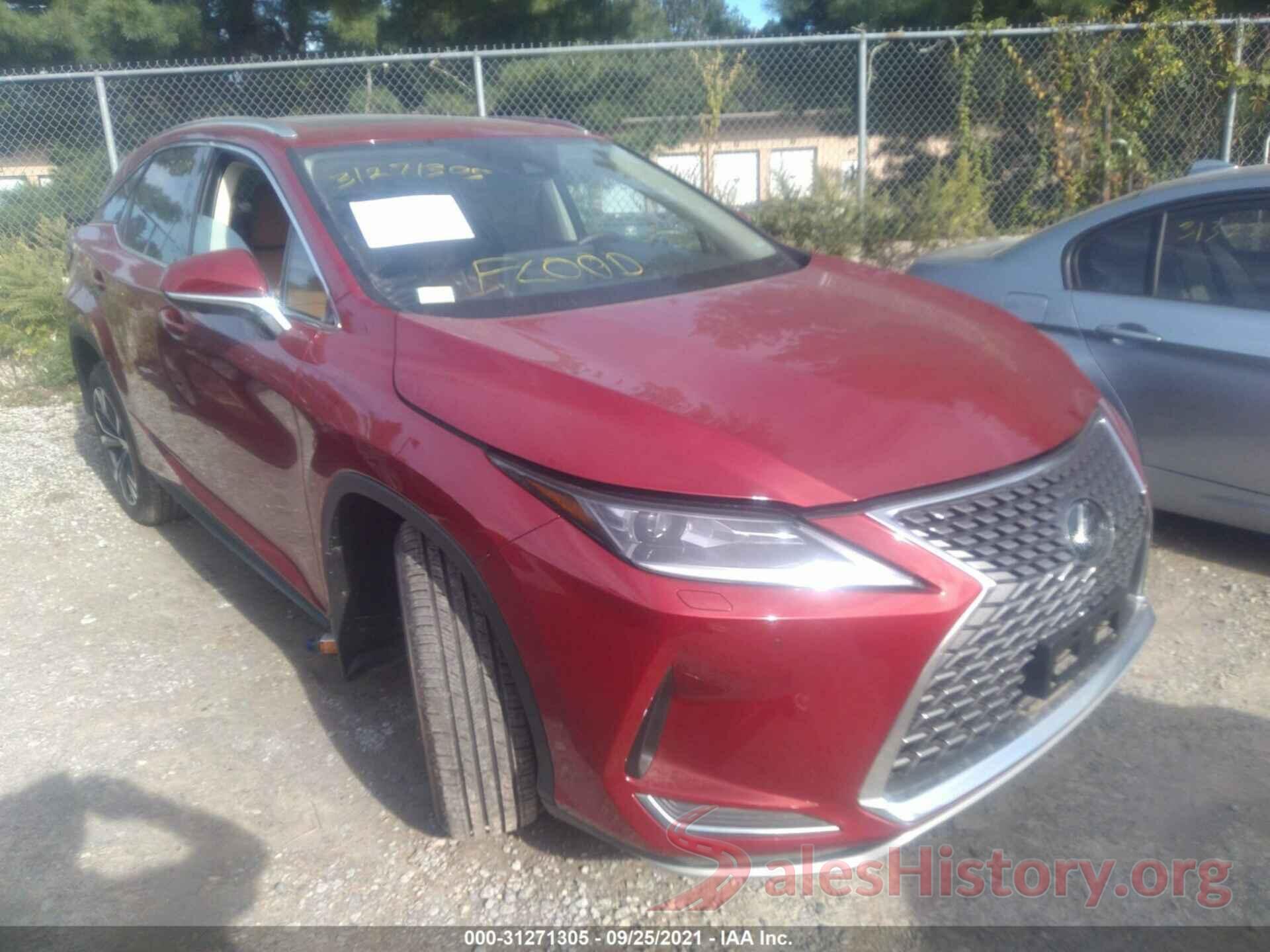 2T2HZMDA4MC301378 2021 LEXUS RX