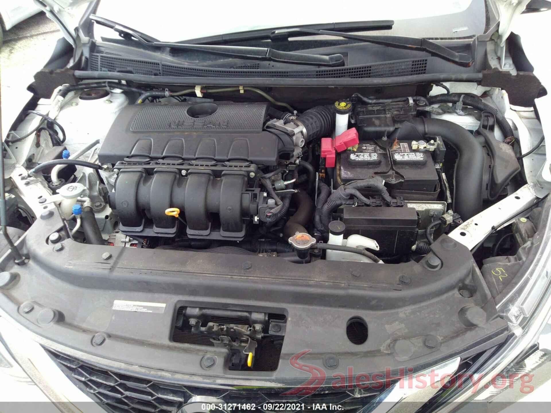 3N1AB7AP0KY261997 2019 NISSAN SENTRA