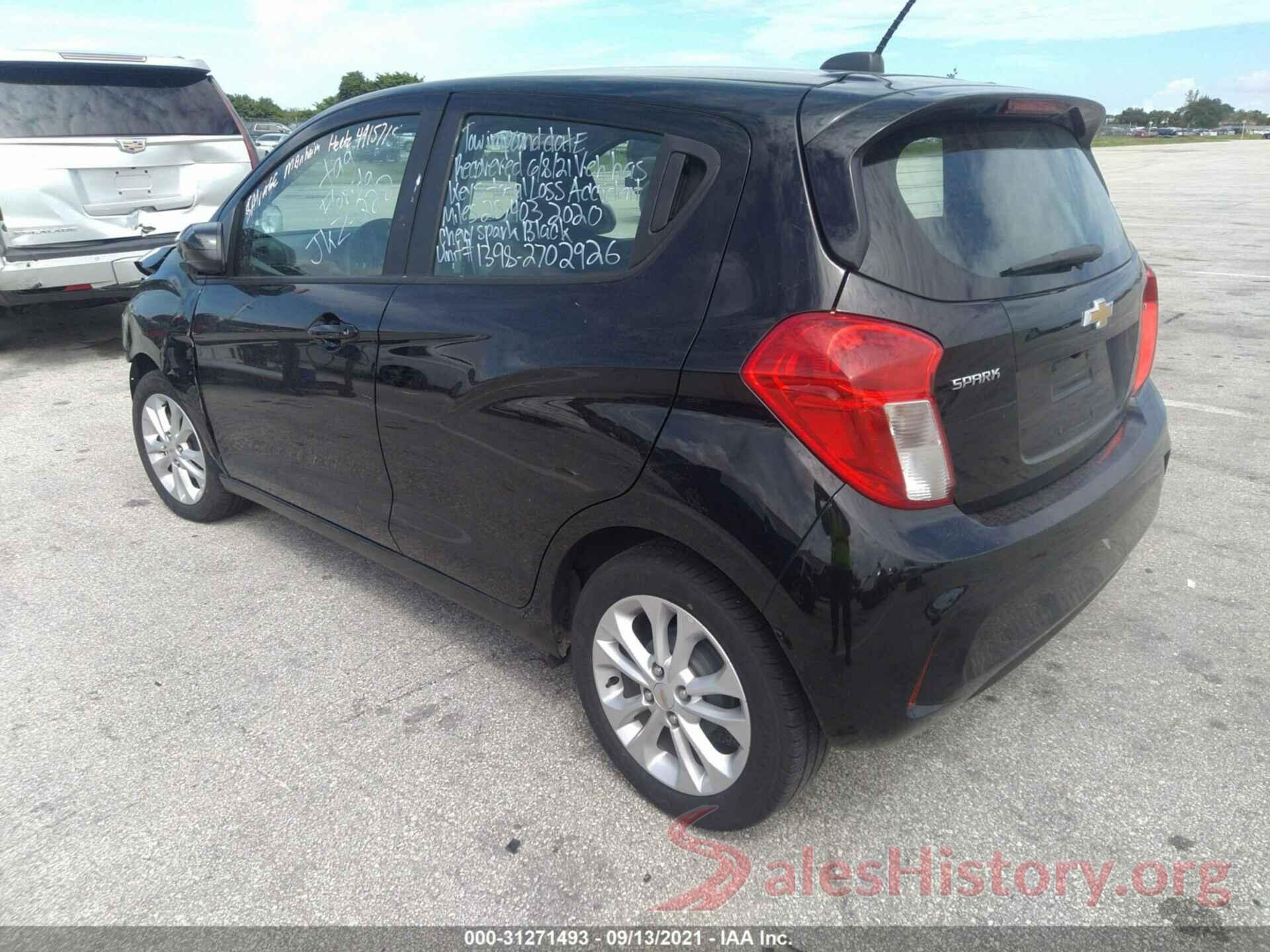 KL8CD6SA5LC429298 2020 CHEVROLET SPARK