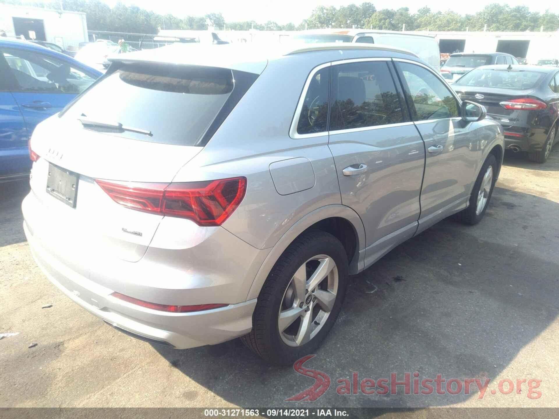 WA1AUCF32M1125832 2021 AUDI Q3