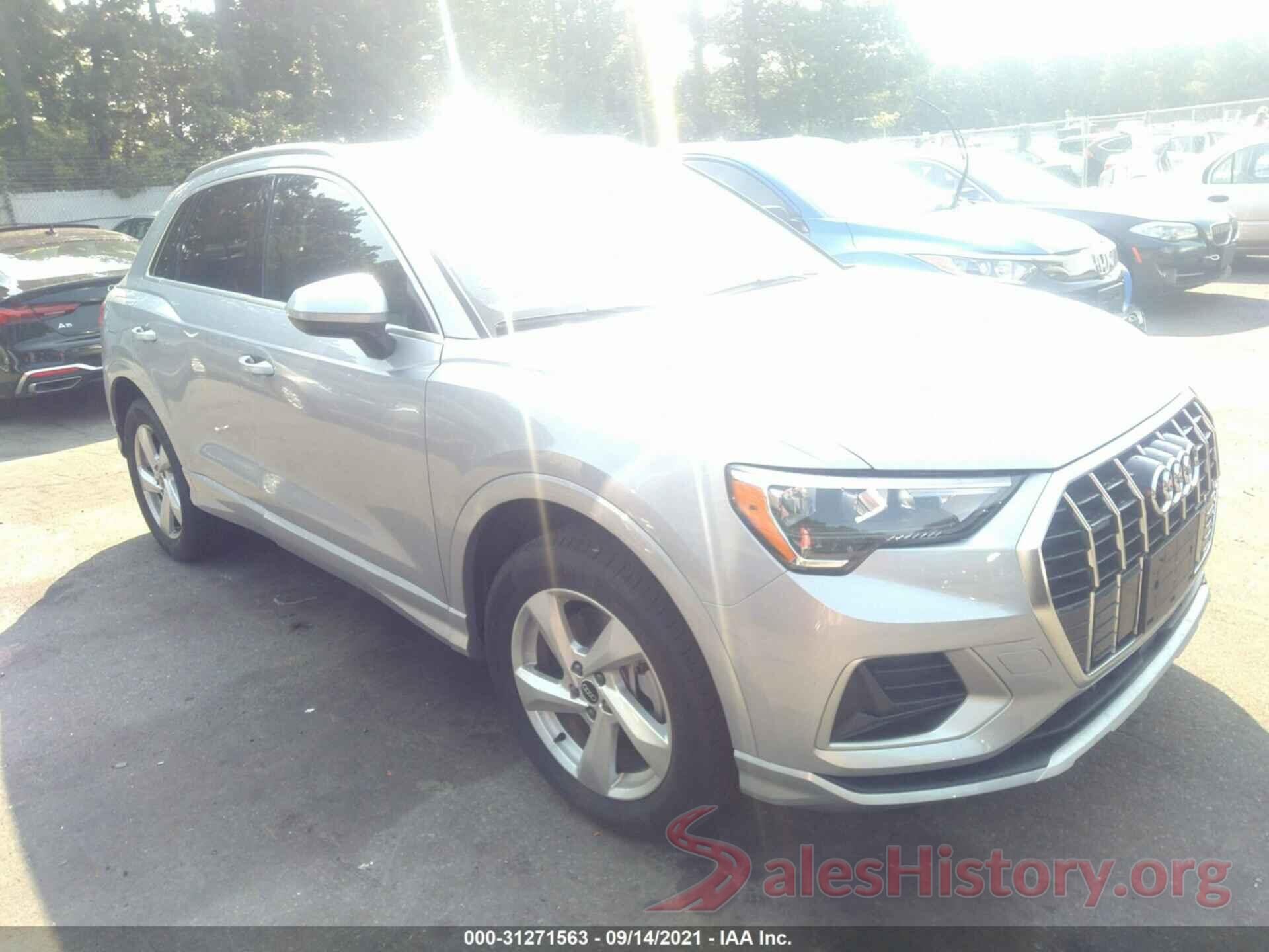 WA1AUCF32M1125832 2021 AUDI Q3