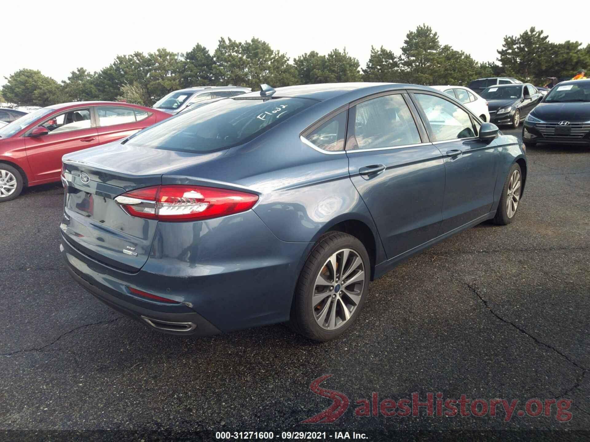 3FA6P0T94KR252813 2019 FORD FUSION