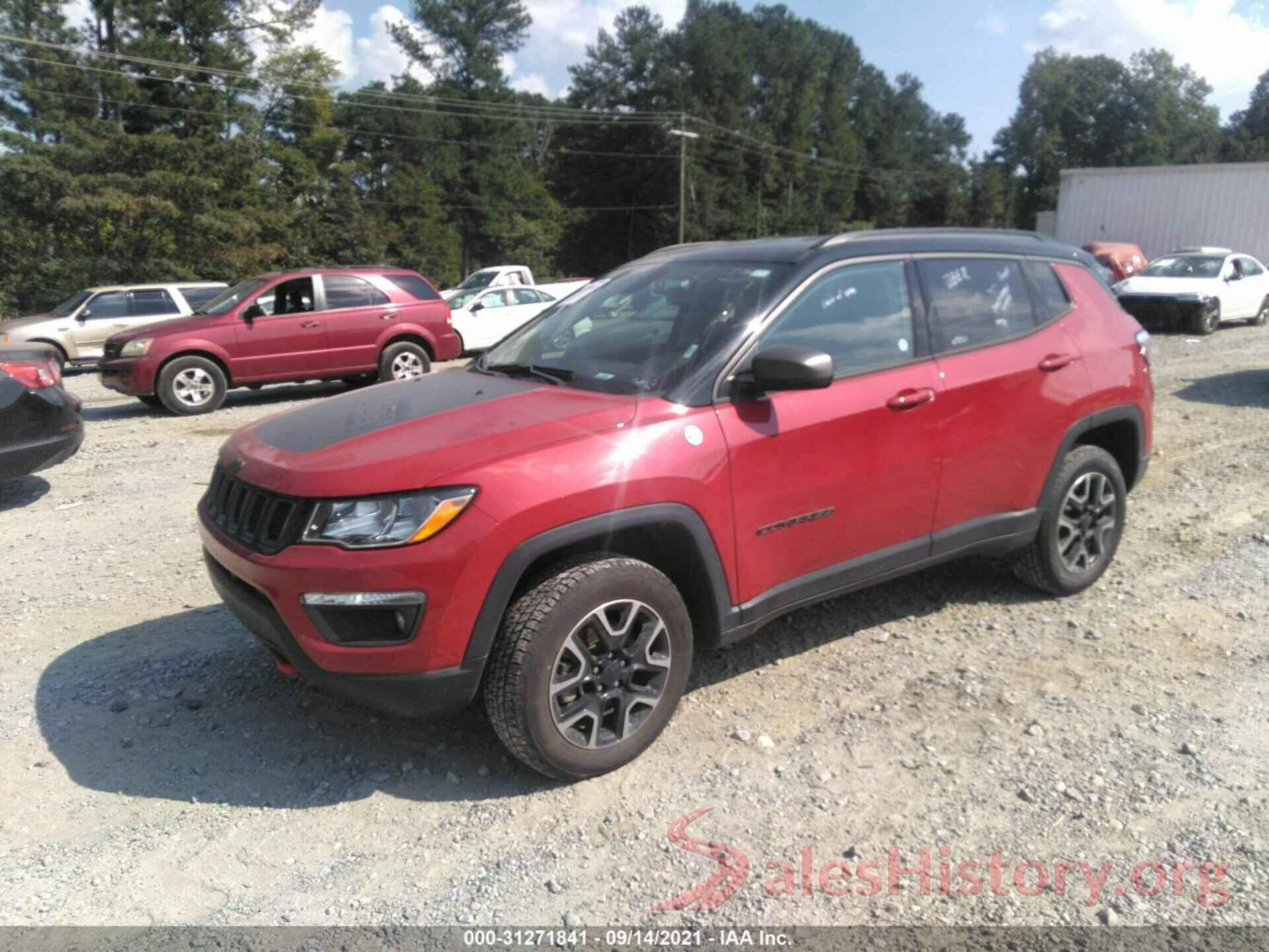 3C4NJDDB6KT688209 2019 JEEP COMPASS