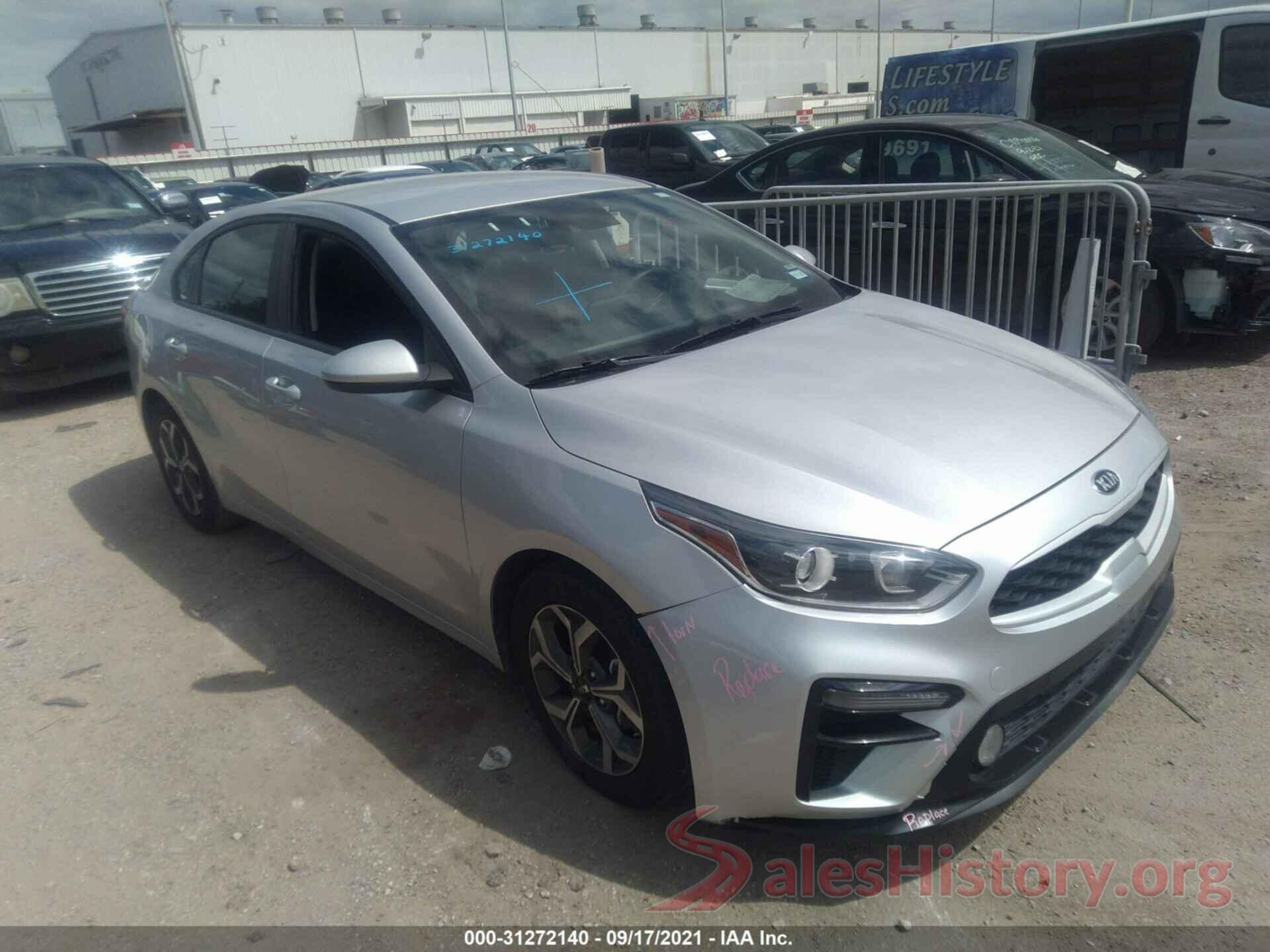 3KPF24AD8KE052256 2019 KIA FORTE