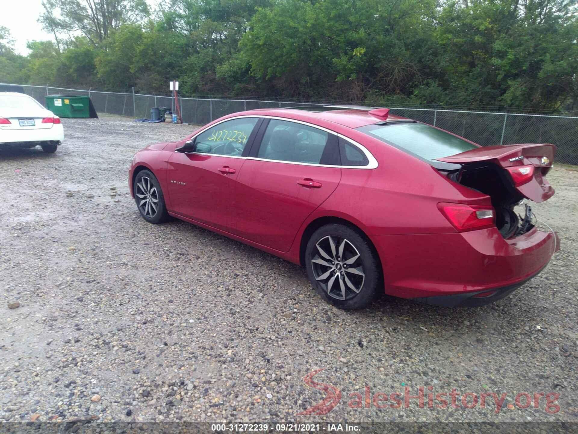 1G1ZE5STXGF268180 2016 CHEVROLET MALIBU