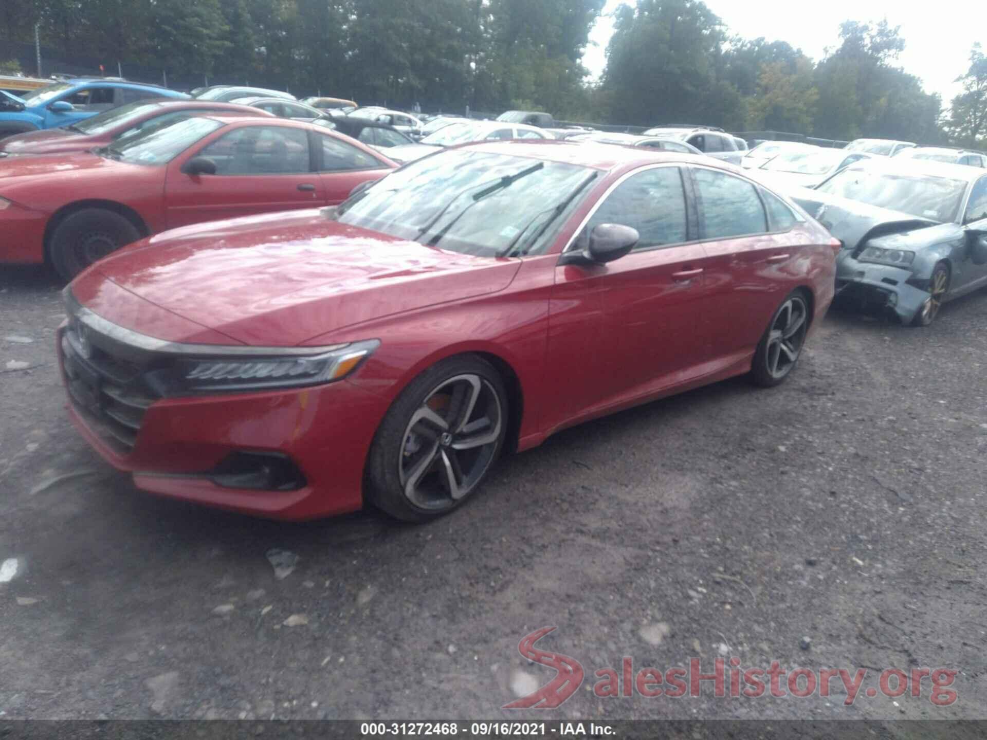 1HGCV1F48MA062682 2021 HONDA ACCORD SEDAN