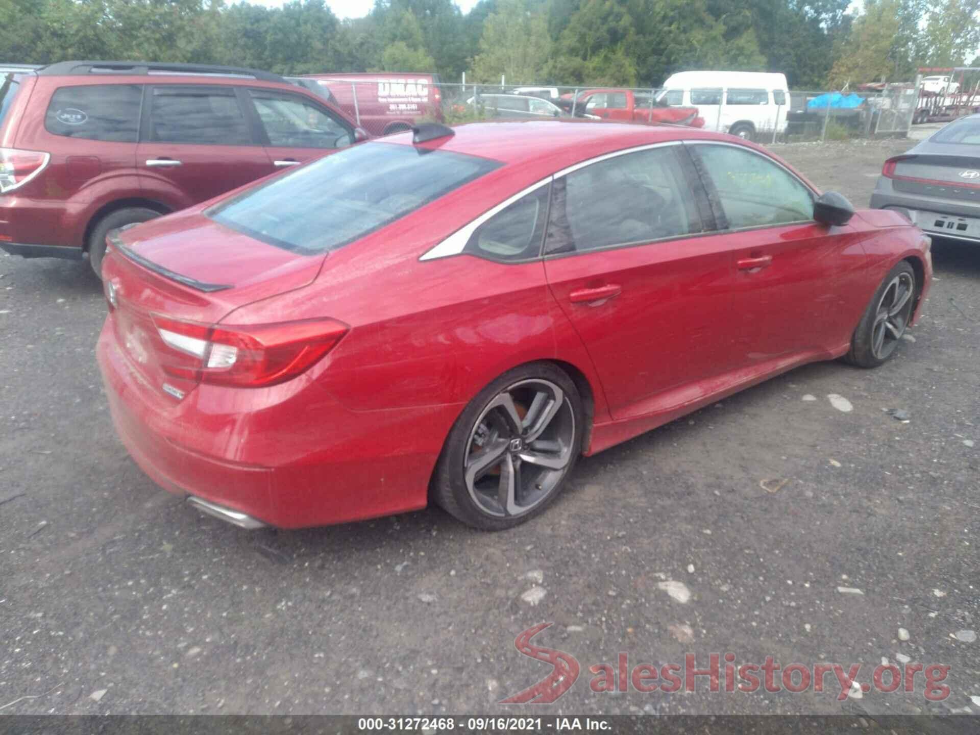 1HGCV1F48MA062682 2021 HONDA ACCORD SEDAN