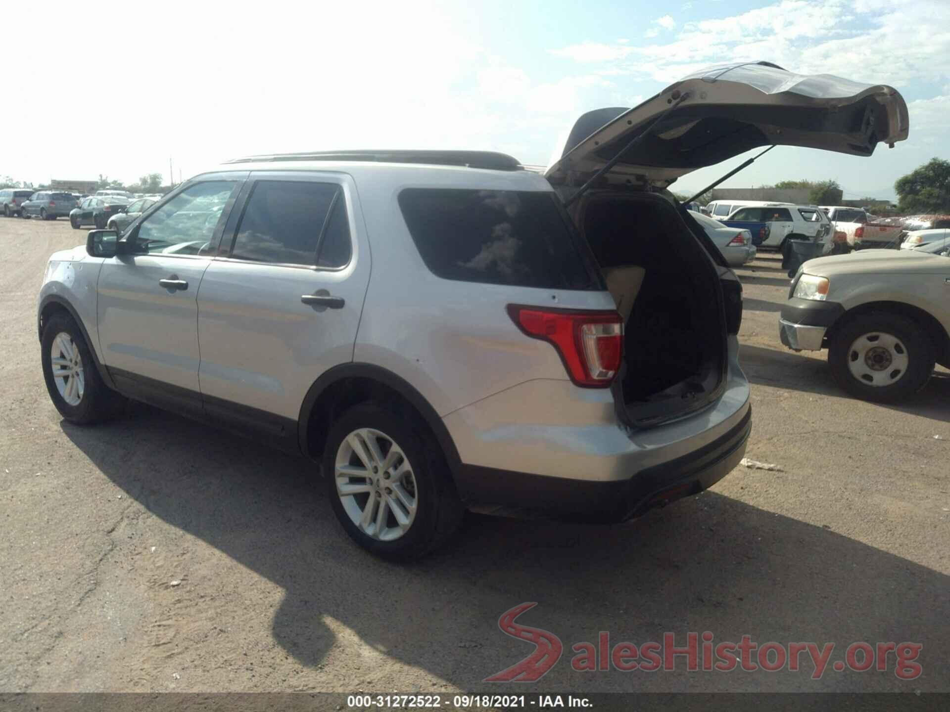 1FM5K7B89HGD90378 2017 FORD EXPLORER