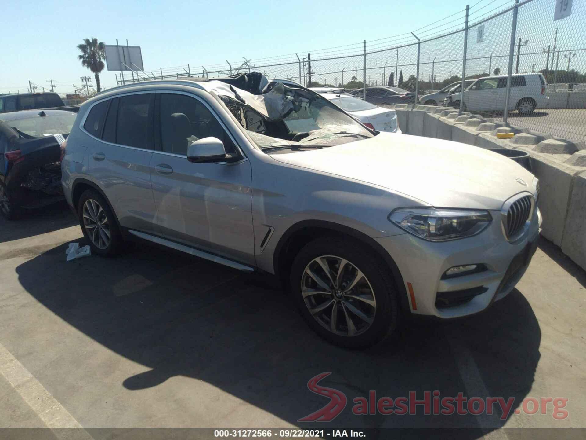 5UXTR7C5XKLR53351 2019 BMW X3