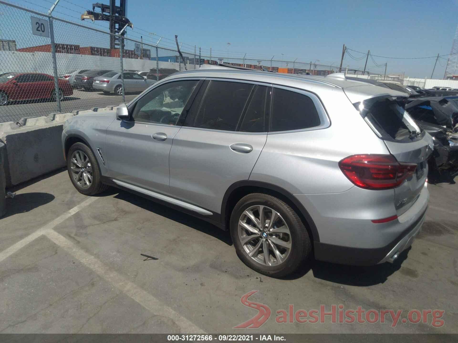 5UXTR7C5XKLR53351 2019 BMW X3