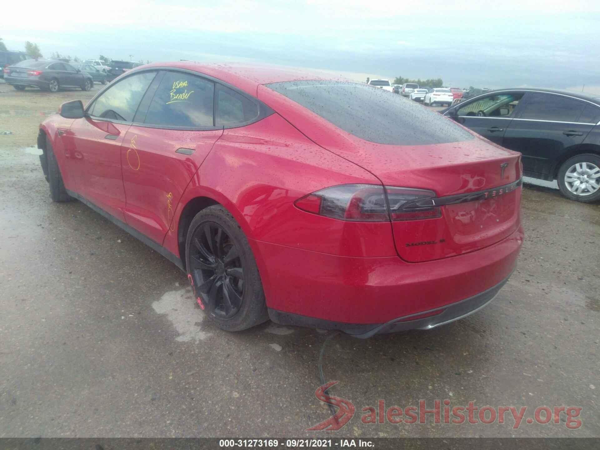 5YJSA1S29FF086493 2015 TESLA MODEL S