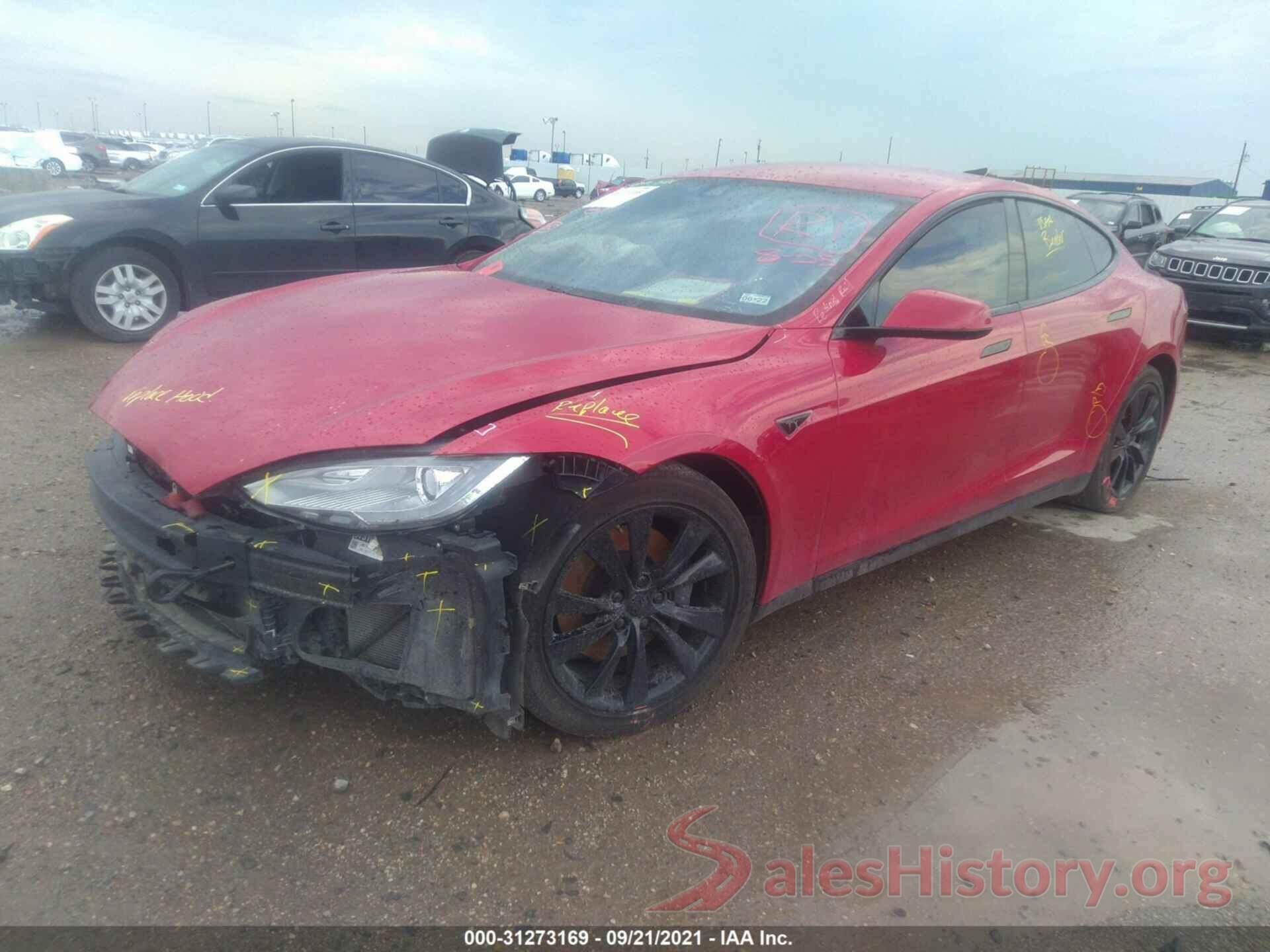 5YJSA1S29FF086493 2015 TESLA MODEL S