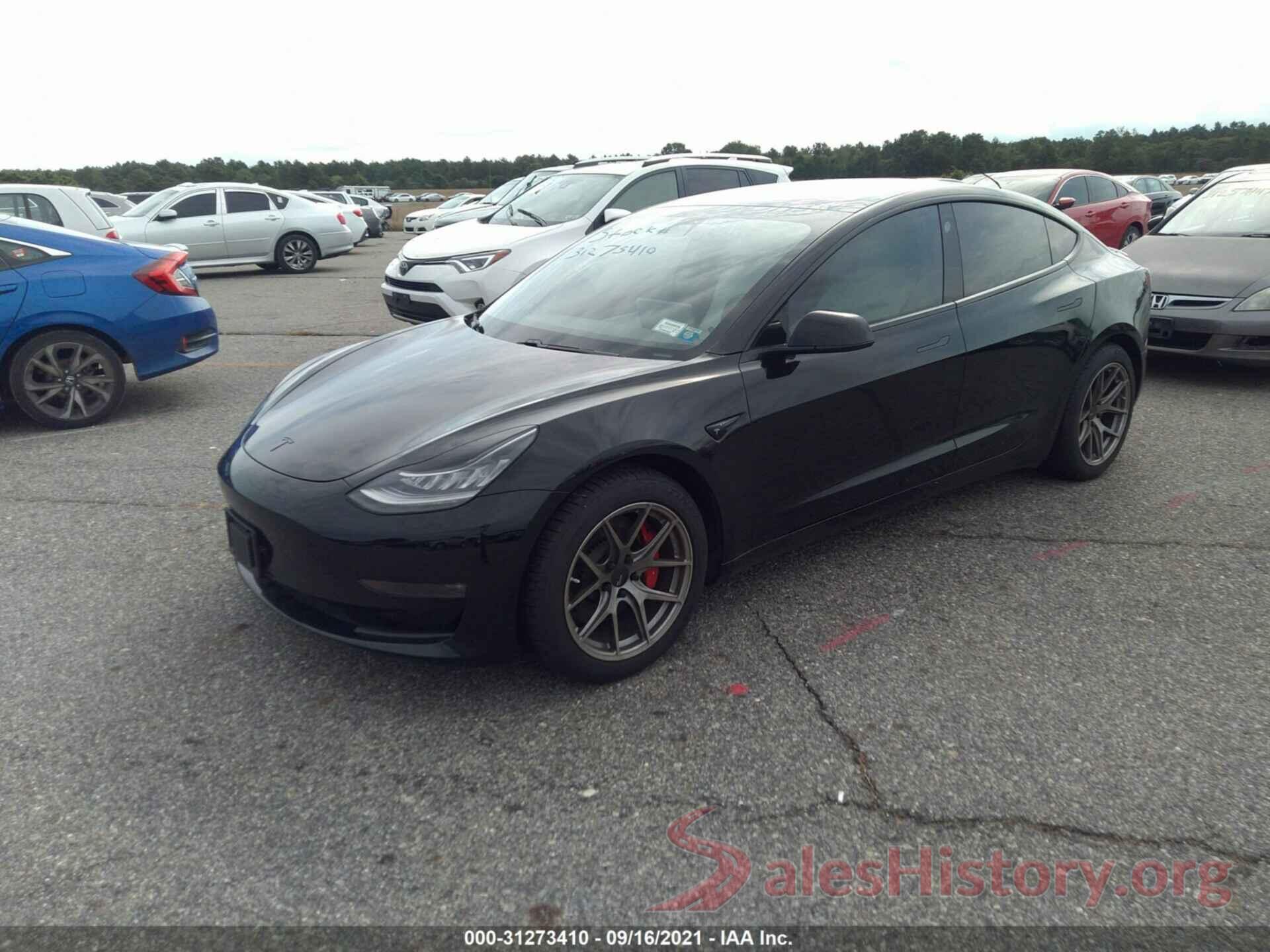 5YJ3E1EB6JF081782 2018 TESLA MODEL 3