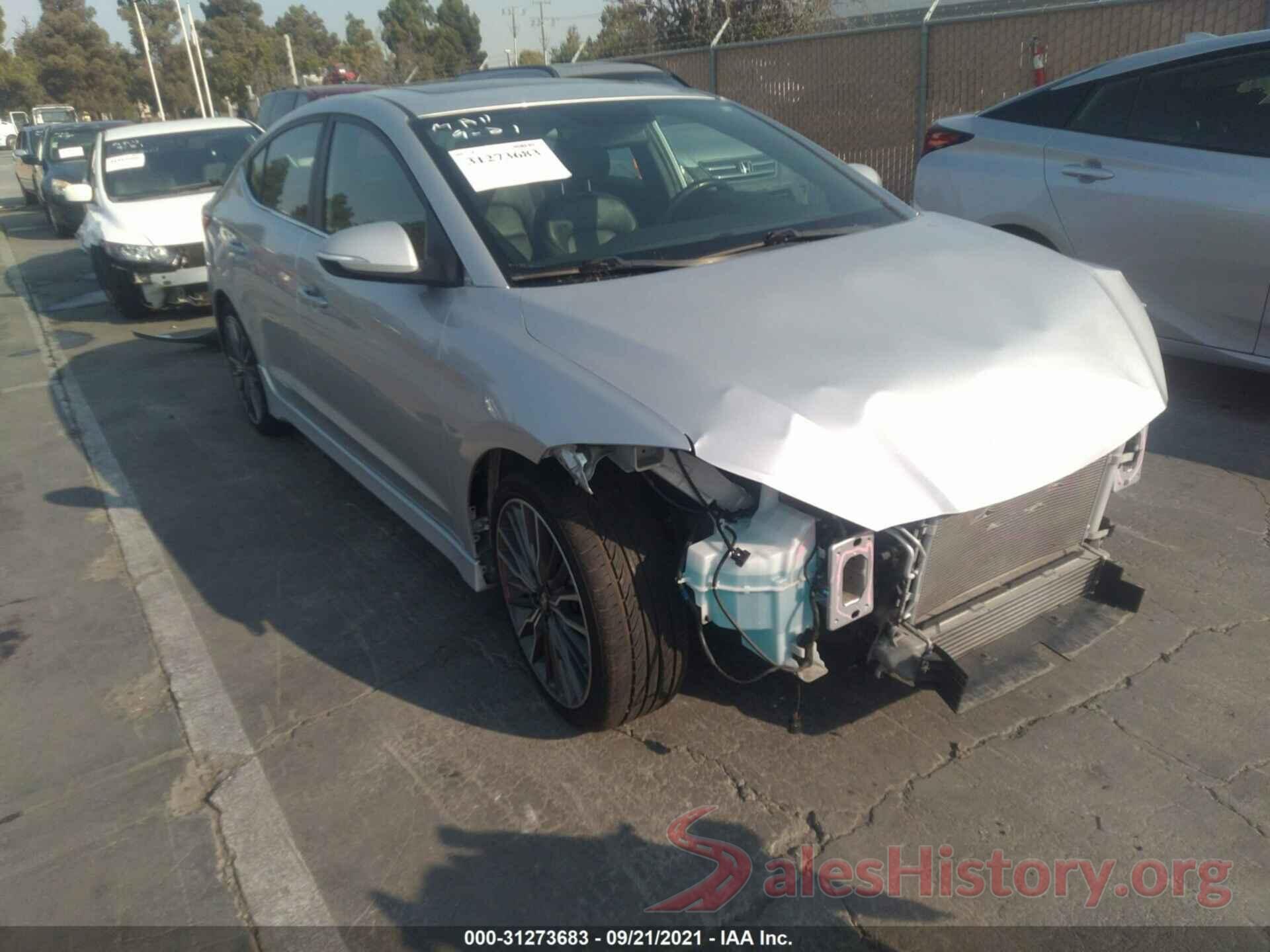 KMHD04LB0JU544008 2018 HYUNDAI ELANTRA