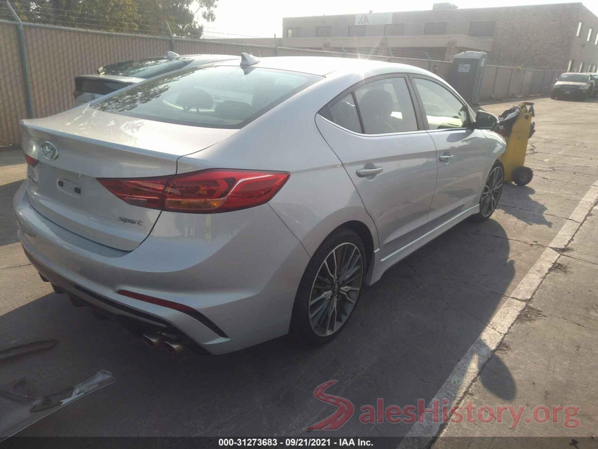 KMHD04LB0JU544008 2018 HYUNDAI ELANTRA