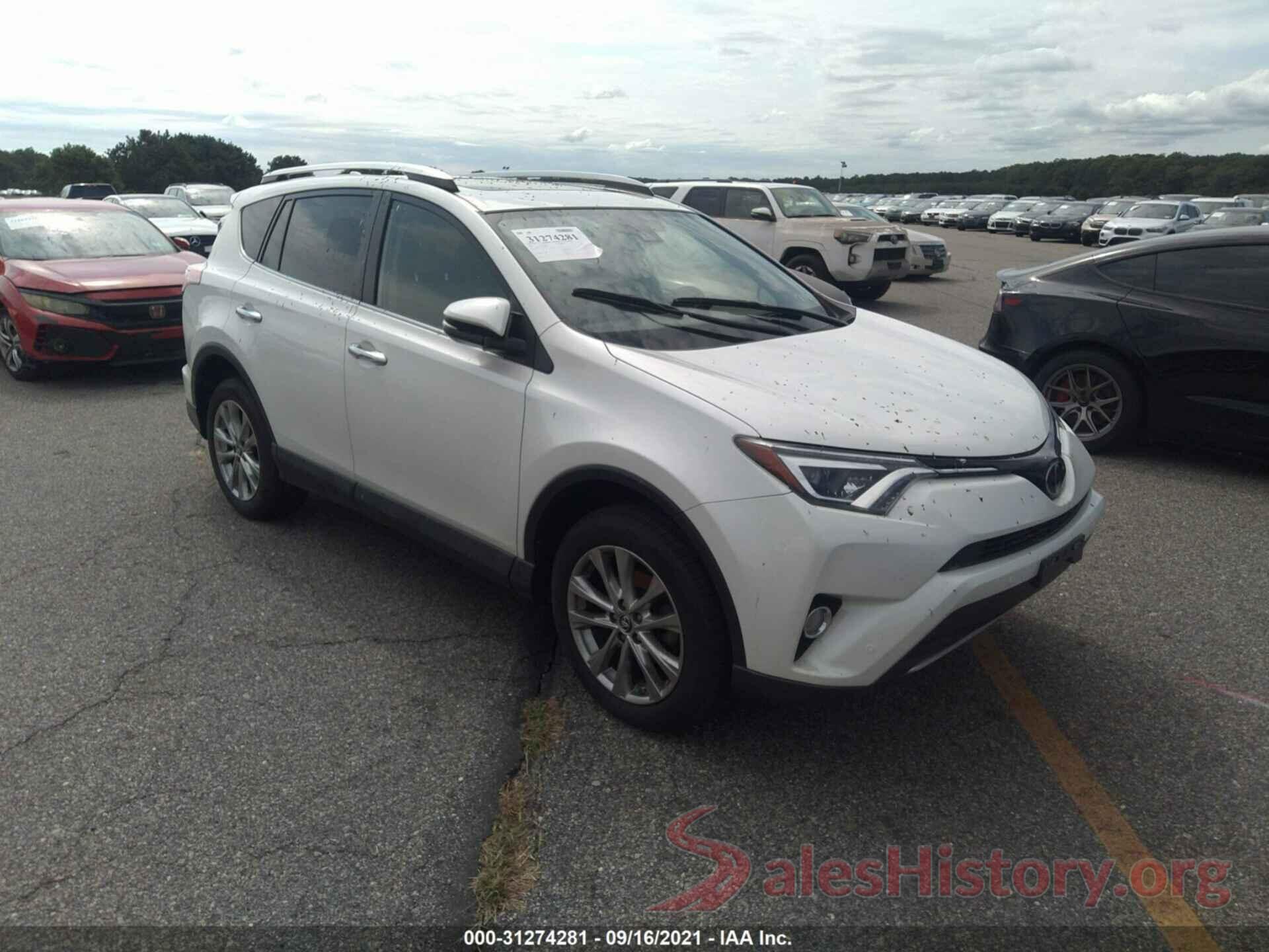 JTMDFREV5GJ101791 2016 TOYOTA RAV4