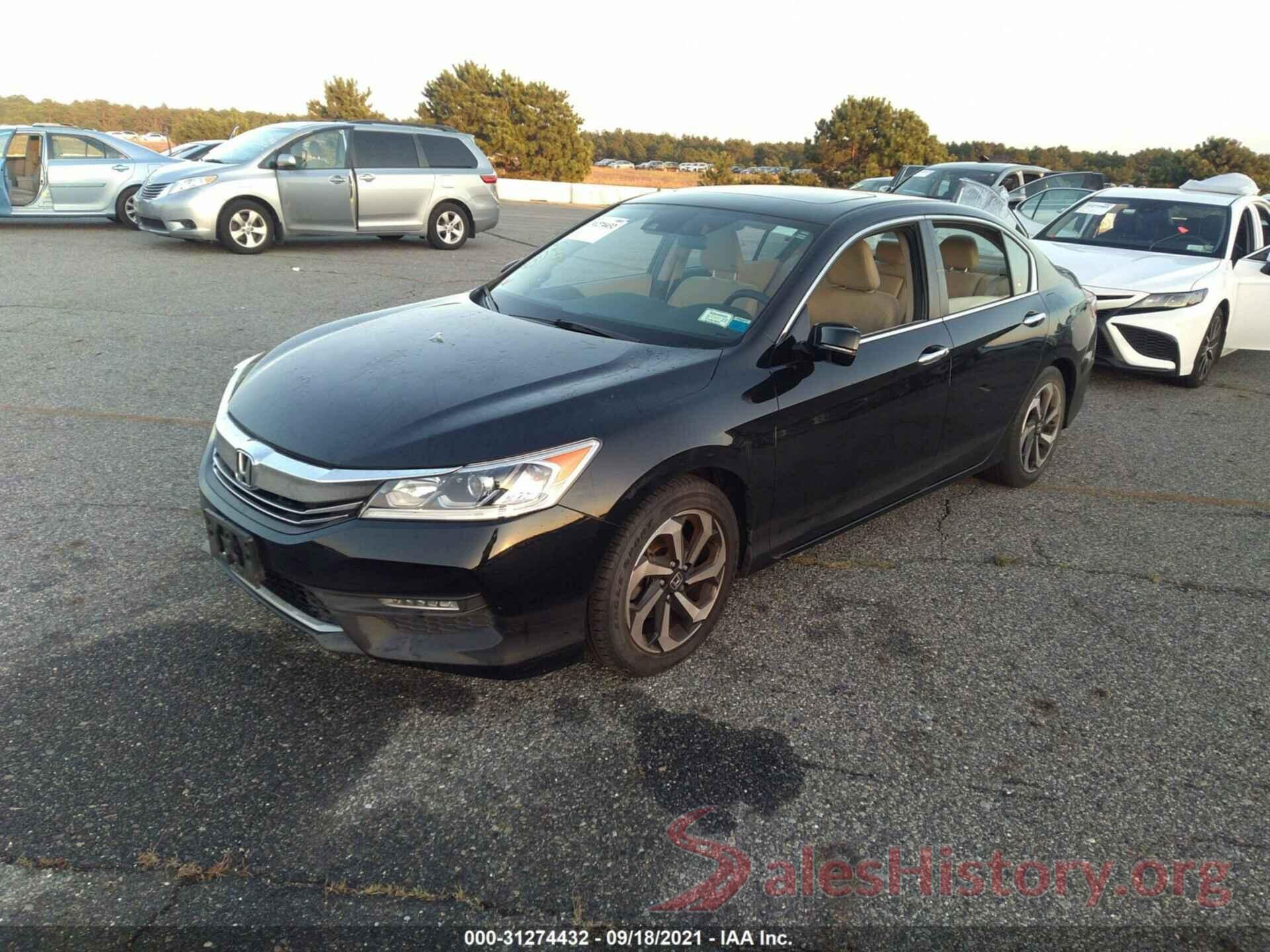 1HGCR2F07GA028034 2016 HONDA ACCORD SEDAN