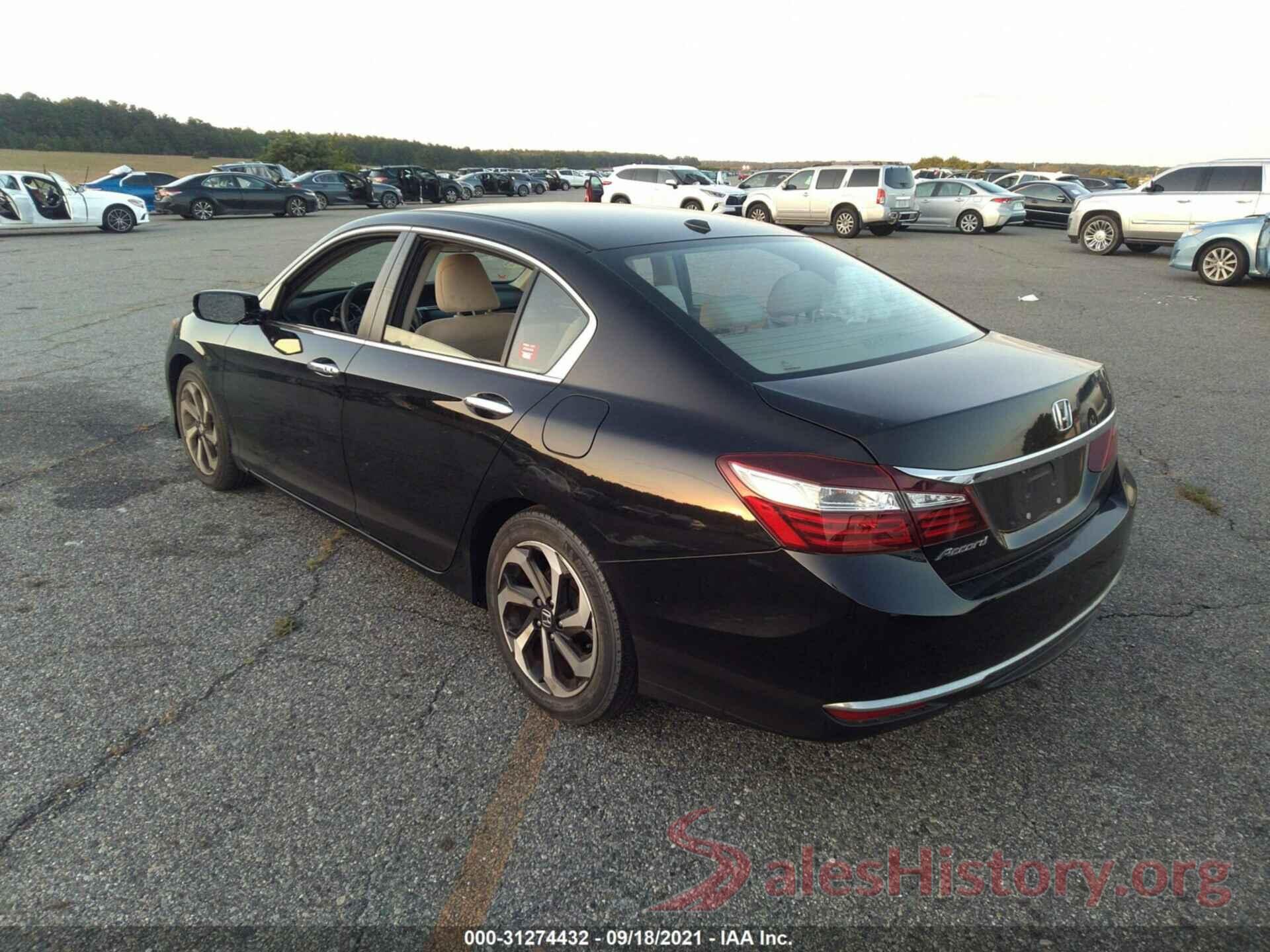 1HGCR2F07GA028034 2016 HONDA ACCORD SEDAN