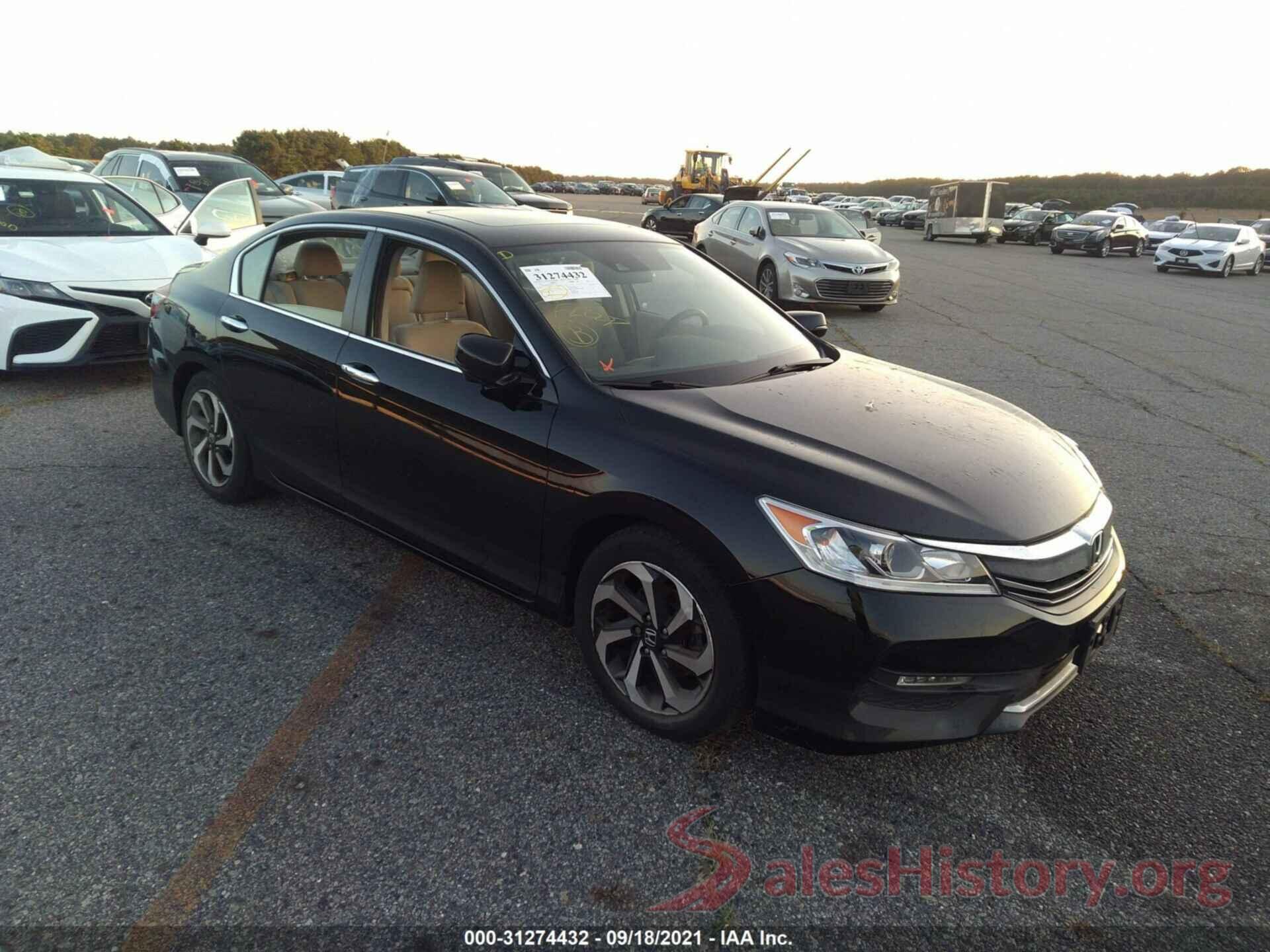 1HGCR2F07GA028034 2016 HONDA ACCORD SEDAN